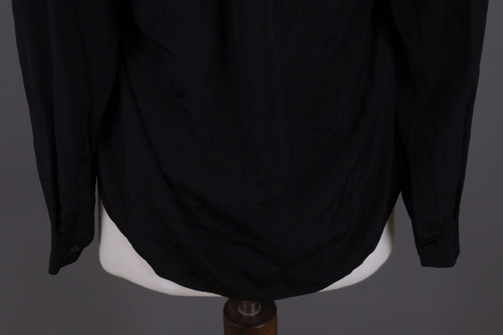 Diane von Furstenberg Ladies Diane von Furstenberg Black V-Neck Top Blouse Size XS Size XS / US 0-2 / IT 36-38 - 10 Thumbnail