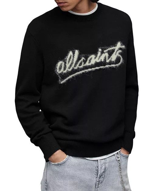 Allsaints Signature Oversized Logo Sweater Size US XXL / EU 58 / 5 - 3 Thumbnail