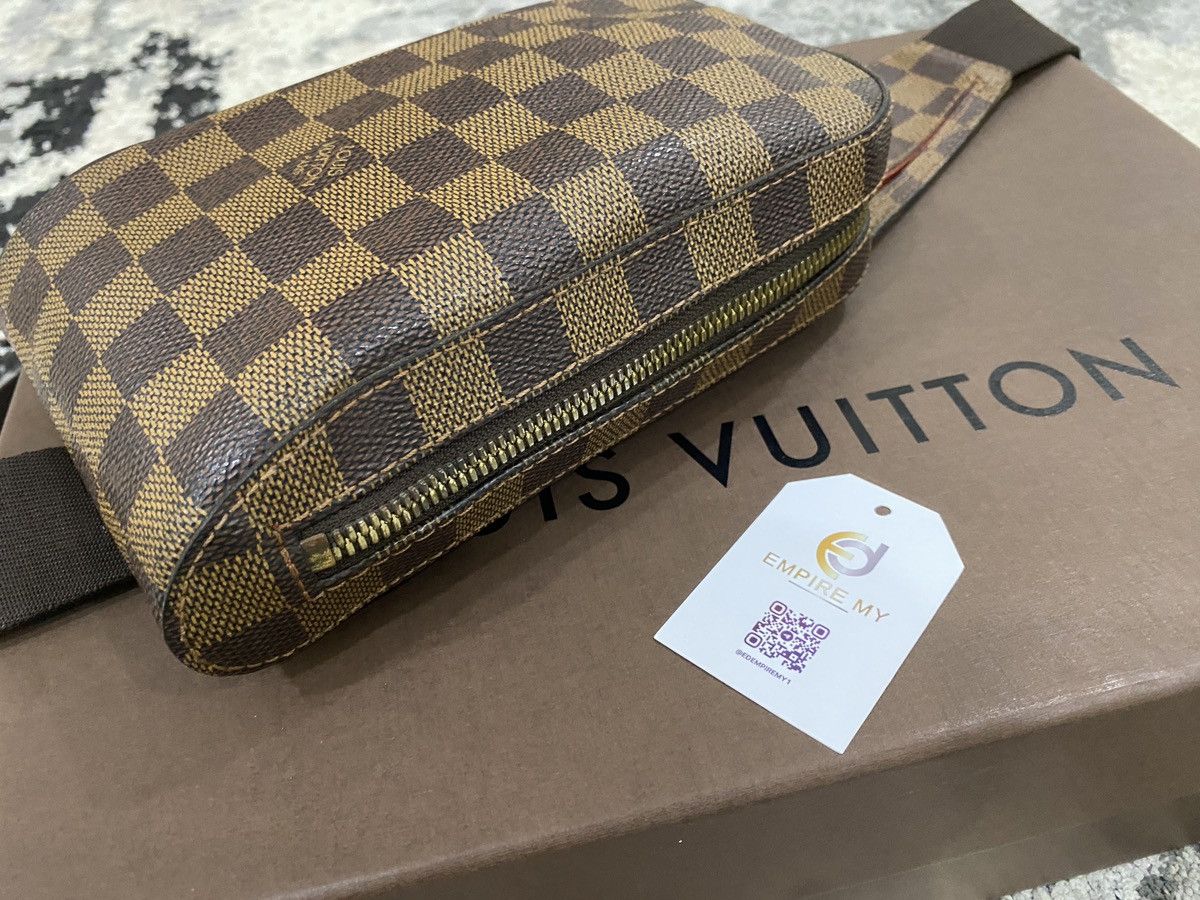 Louis Vuitton Authentic Louis Vuitton Geronimos Damier Ebene Size ONE SIZE - 3 Thumbnail