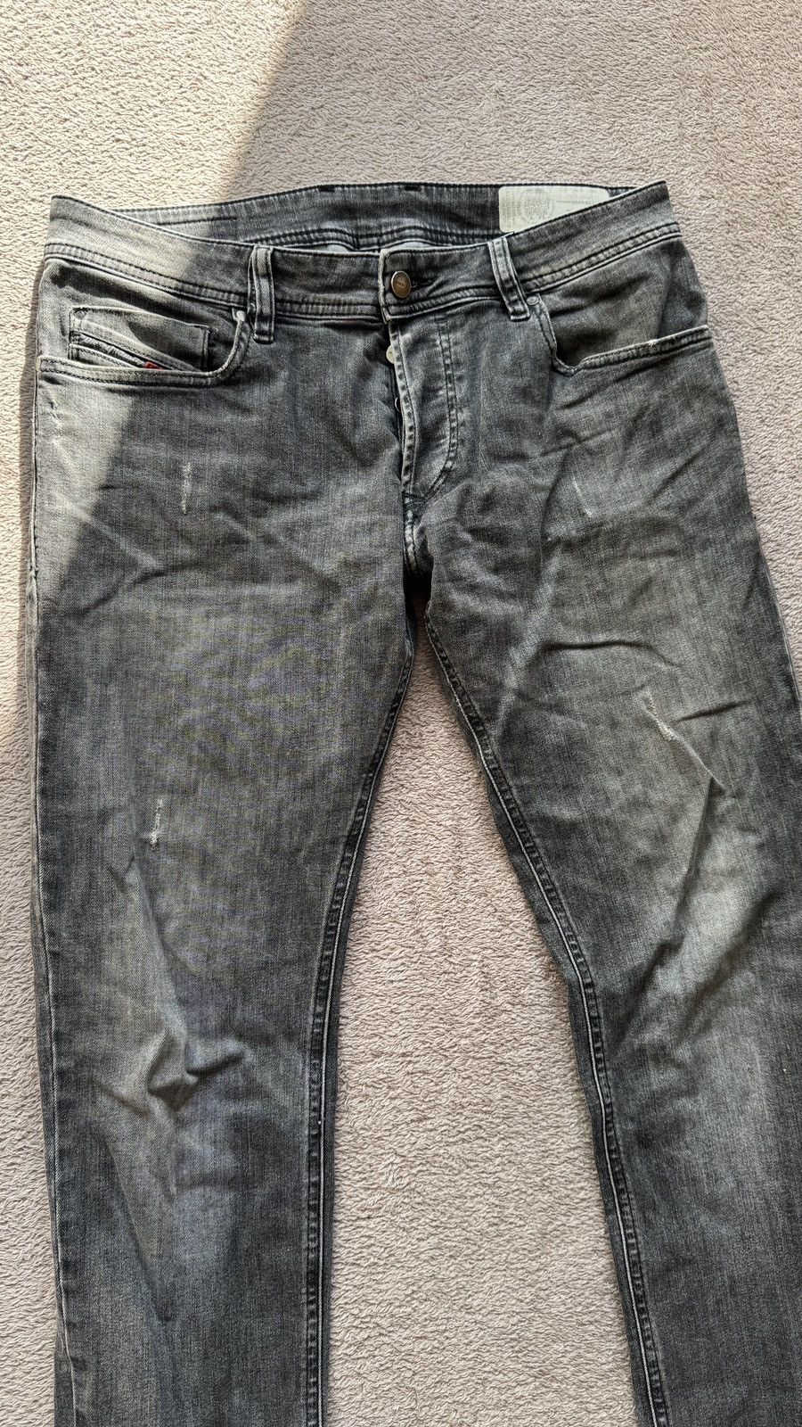 If Six Was Nine Diesel Troxer Loose Fit Y2K Jeans Faded LGB amiri vibe Size US 32 / EU 48 - 2 Thumbnail