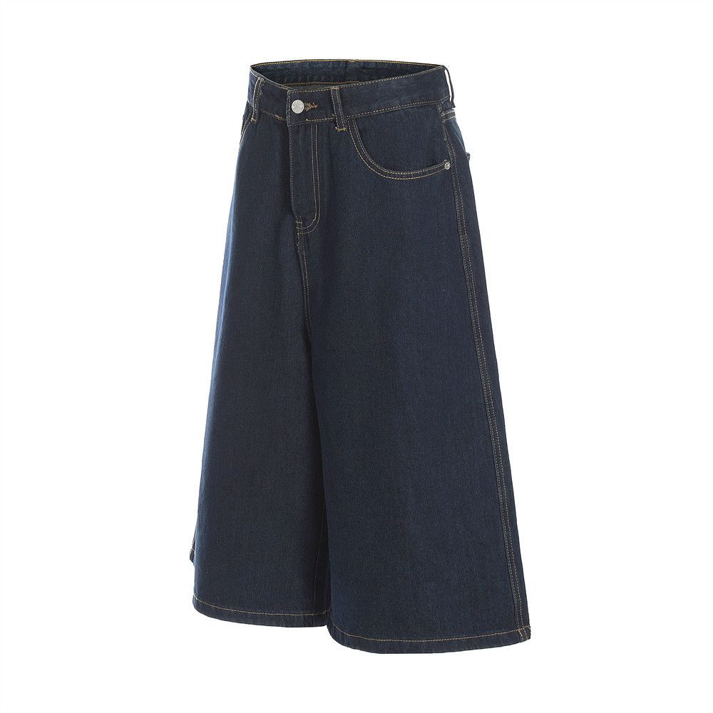 Japanese Brand × Vintage Men's loose casual washed fireworks embroidered denim shorts Size US 32 / EU 48 - 3 Thumbnail