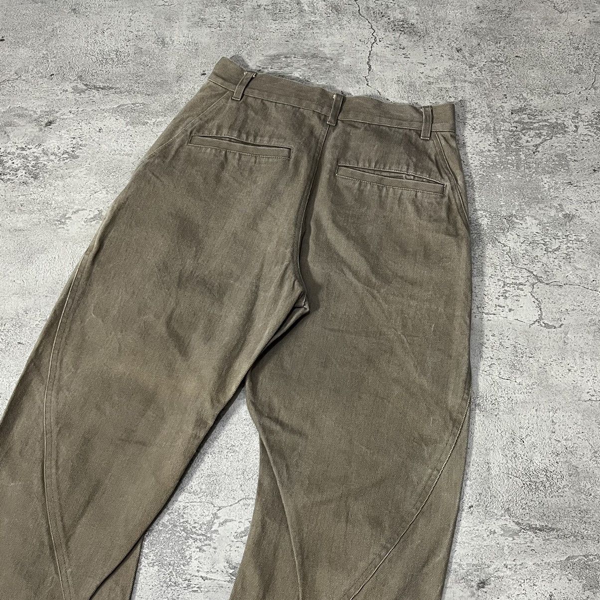 Other San San Gear Asymmetrical Zip Trousers- Brown Size US 28 / EU 44 - 7 Thumbnail