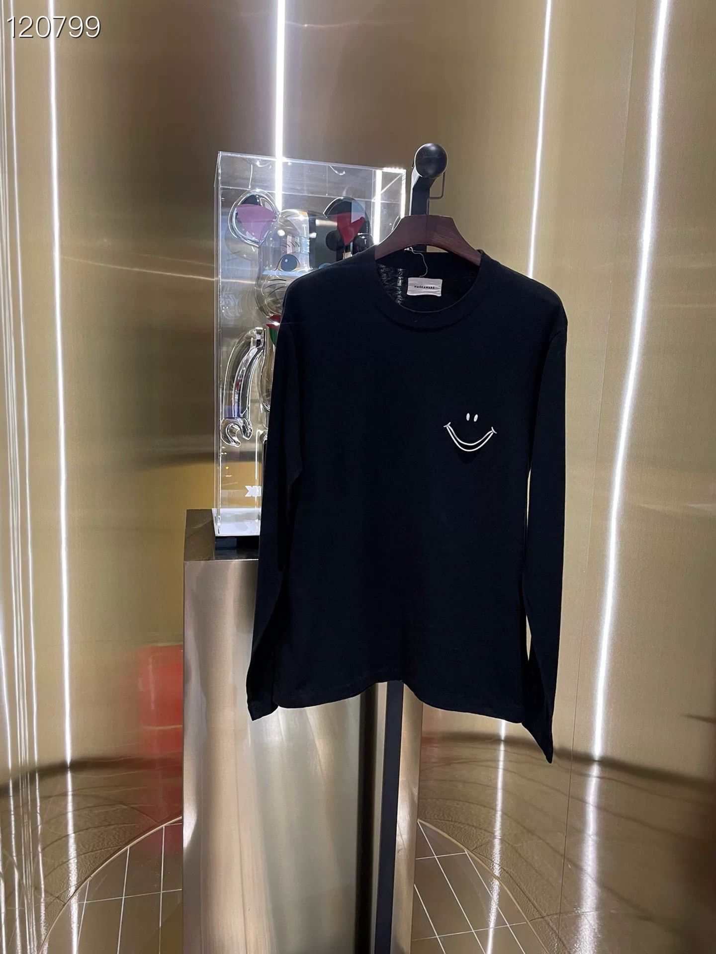 Markaware MARKAWARE Smile Black Unisex T-shirt Size US M / EU 48-50 / 2 - 1 Thumbnail