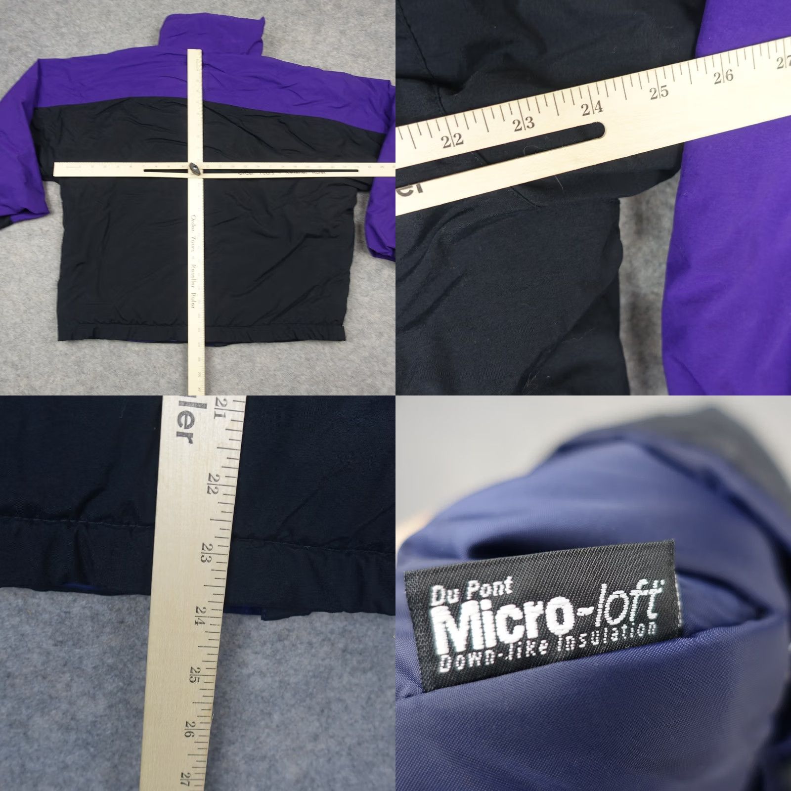 Lands' End VINTAGE Lands' End Jacket Mens M Purple Puffer Coat Insulated Nylon Lining Short Zip 90s Casual Mens Size US M / EU 48-50 / 2 - 8 Thumbnail
