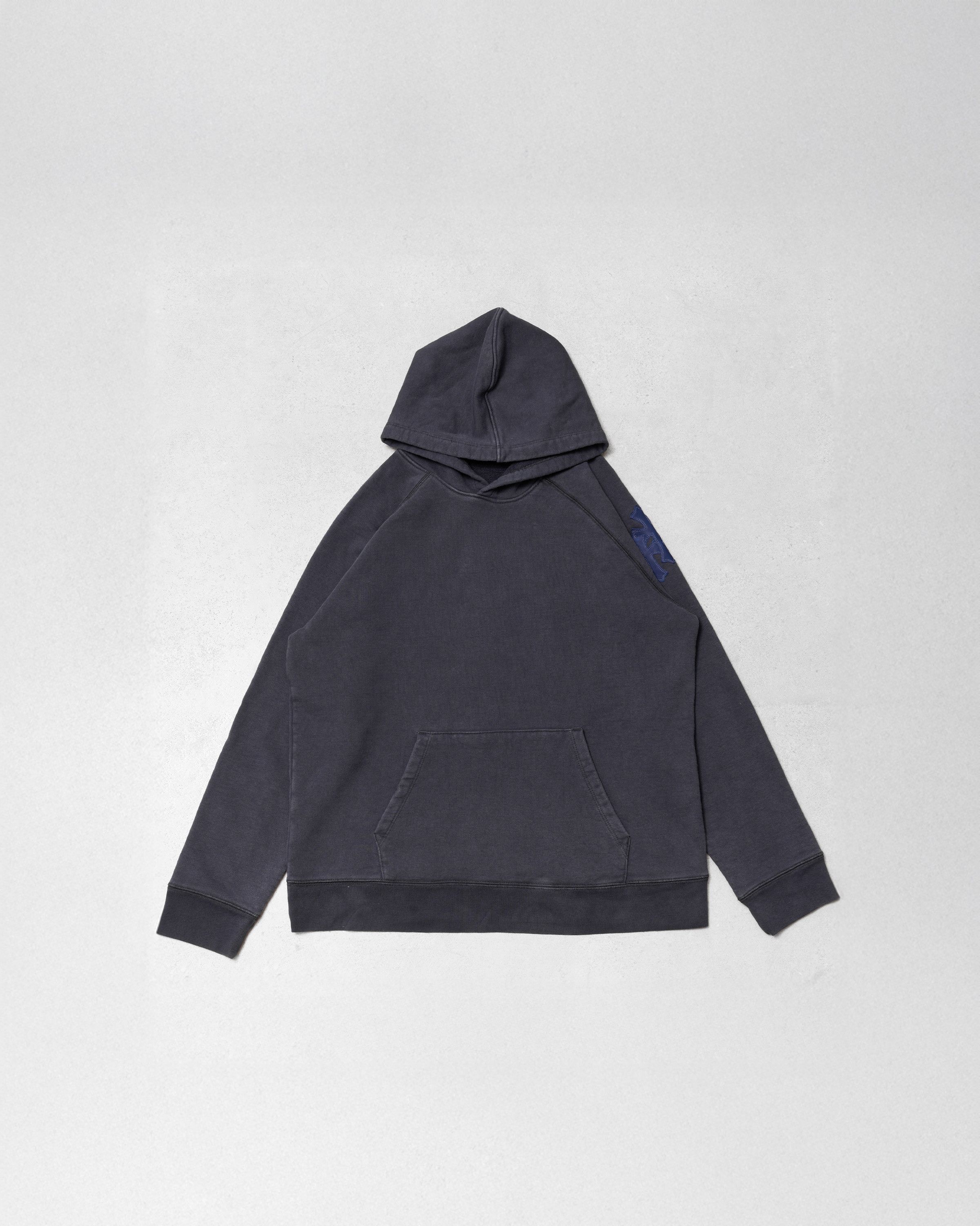 Chrome Hearts CHROME HEARTS Paper Jam Bicep Cemetery Patch Blue Hoodie Size US XL / EU 56 / 4 - 1 Thumbnail