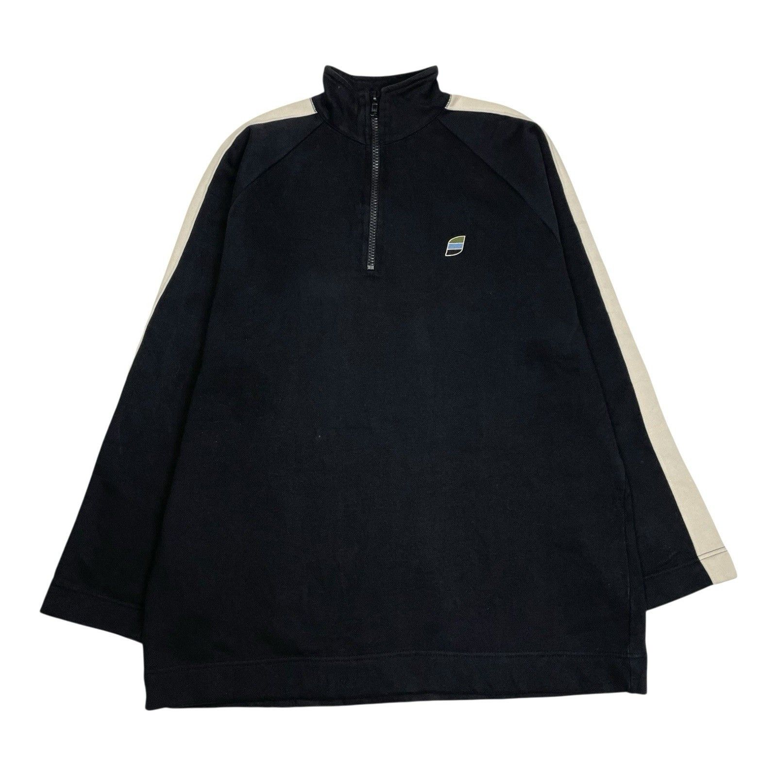 Stussy Vintage Stussy Quarter Zip Sweatshirt Black Size M USA Size US M / EU 48-50 / 2 - 1 Thumbnail