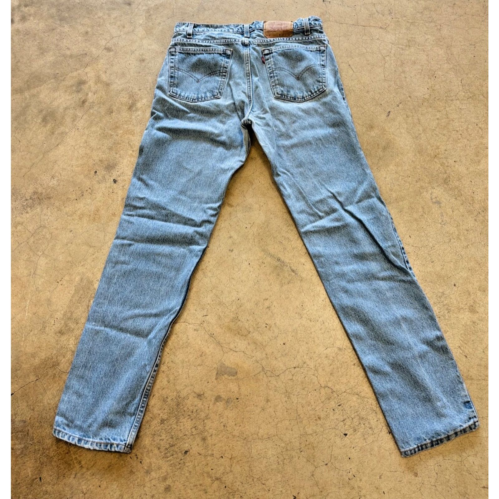 Levi's Vintage Levi’s 512 Slim Taper Jeans 34 Made in USA Mid Rise Size US 34 / EU 50 - 2 Thumbnail