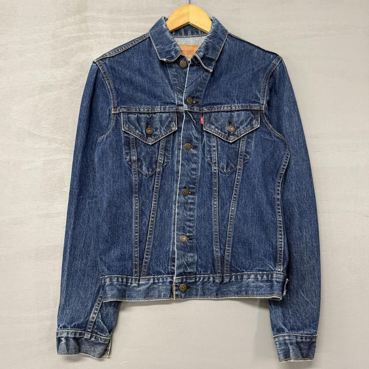 Levi's × Levi's Vintage Clothing Vintage 70s Levi’s Denim Trucker Jean Jacket Medium 526 Size US M / EU 48-50 / 2 - 1 Thumbnail