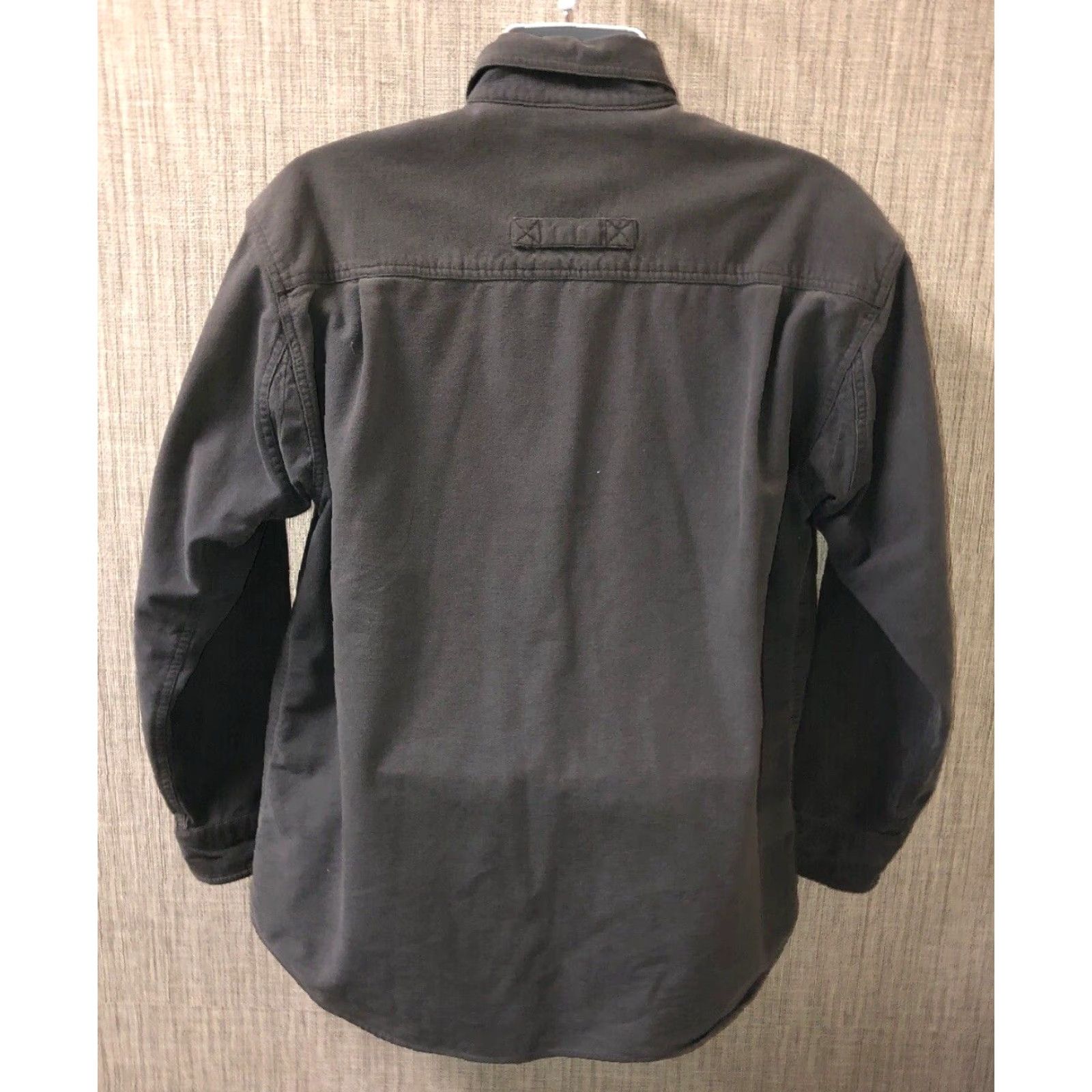 CO VINTAGE Duluth Trading Co Men's Long Sleeve Button-Front Jacket Size Large Gray Clothing Size US L / EU 52-54 / 3 - 5 Thumbnail