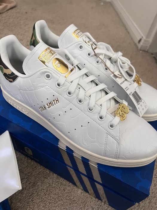 Adidas Bale x Stan Smith Sneakers white Grailed
