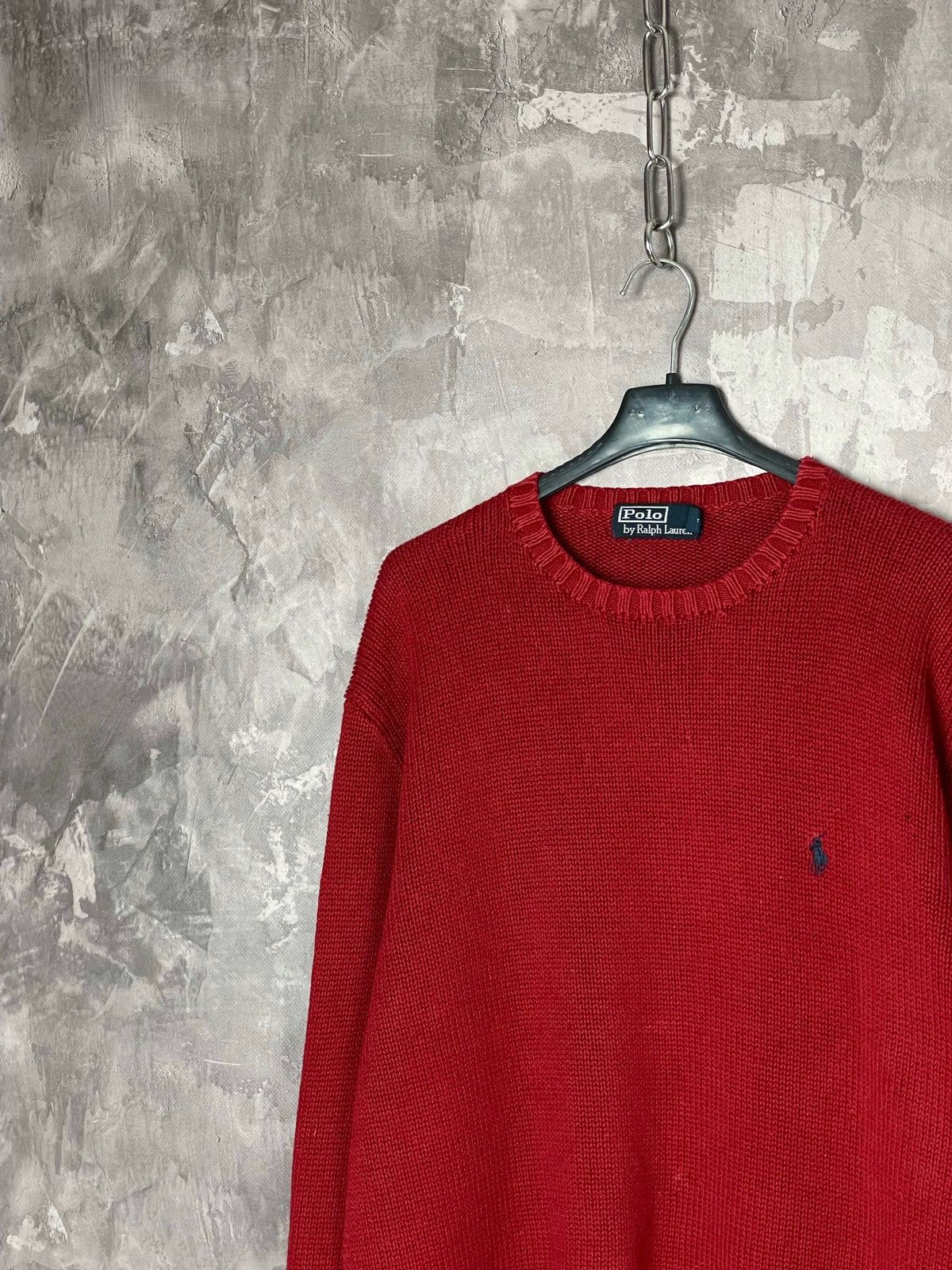 Polo Ralph Lauren × Vintage Vintage Polo Ralph Lauren Knit Crewneck Sweater Size US M / EU 48-50 / 2 - 5 Thumbnail