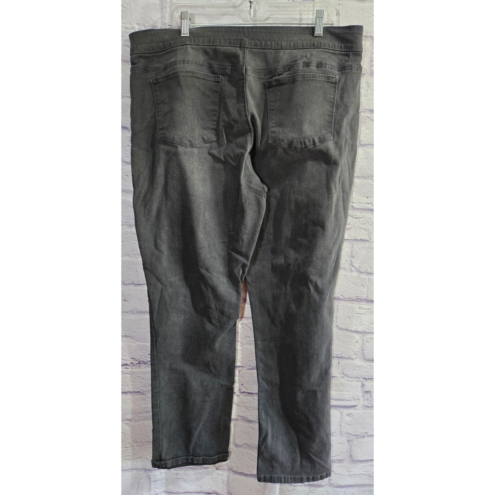 Other Croft & Barrow Black Effortless Pull On Jeans 22W Stretch Size 42" / US 20 - 2 Thumbnail