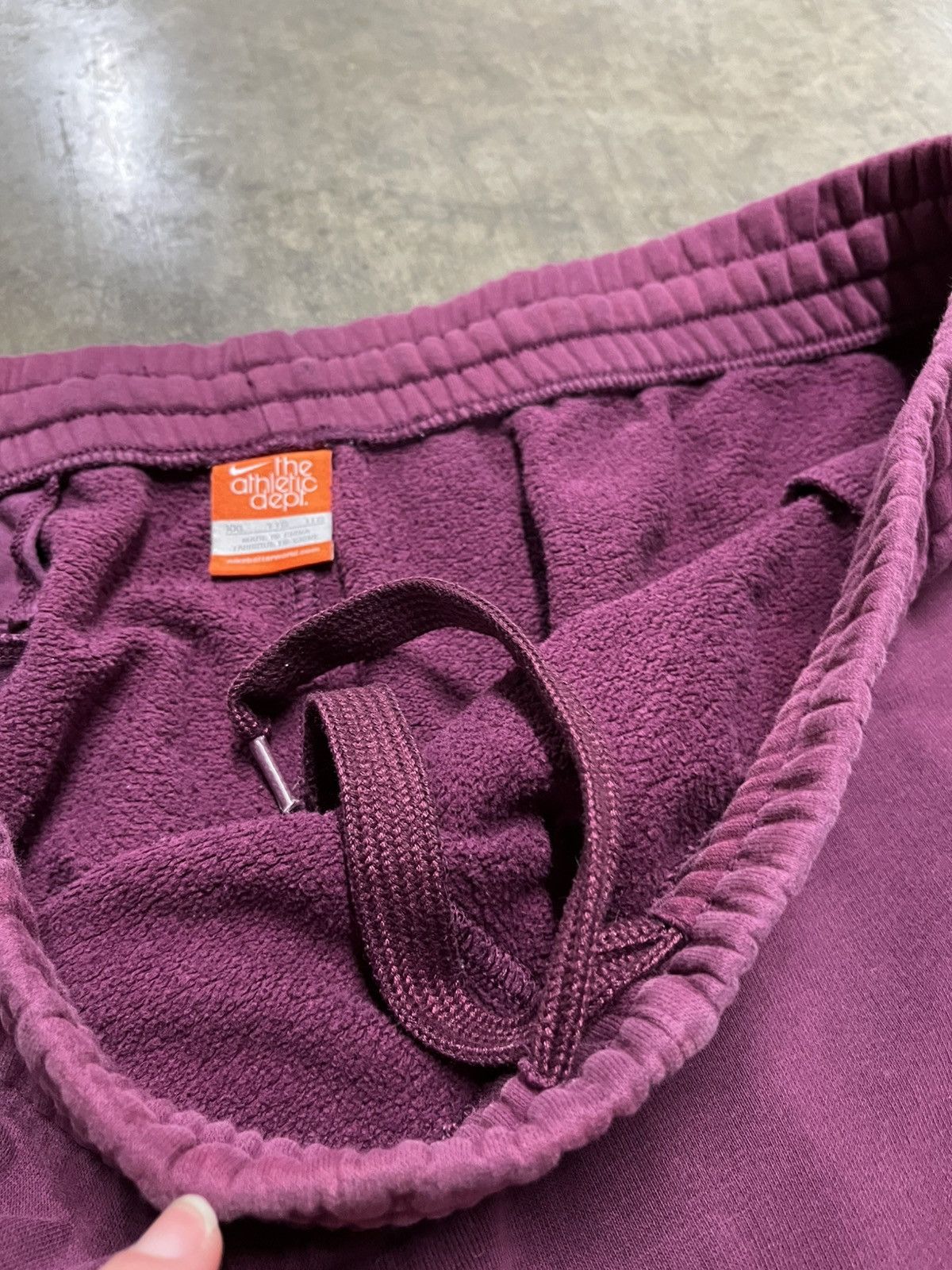 Nike × Vintage Nike baggy fit y2k wide leg sweatpants hype rare streetwear Size US 38 / EU 54 - 9 Thumbnail