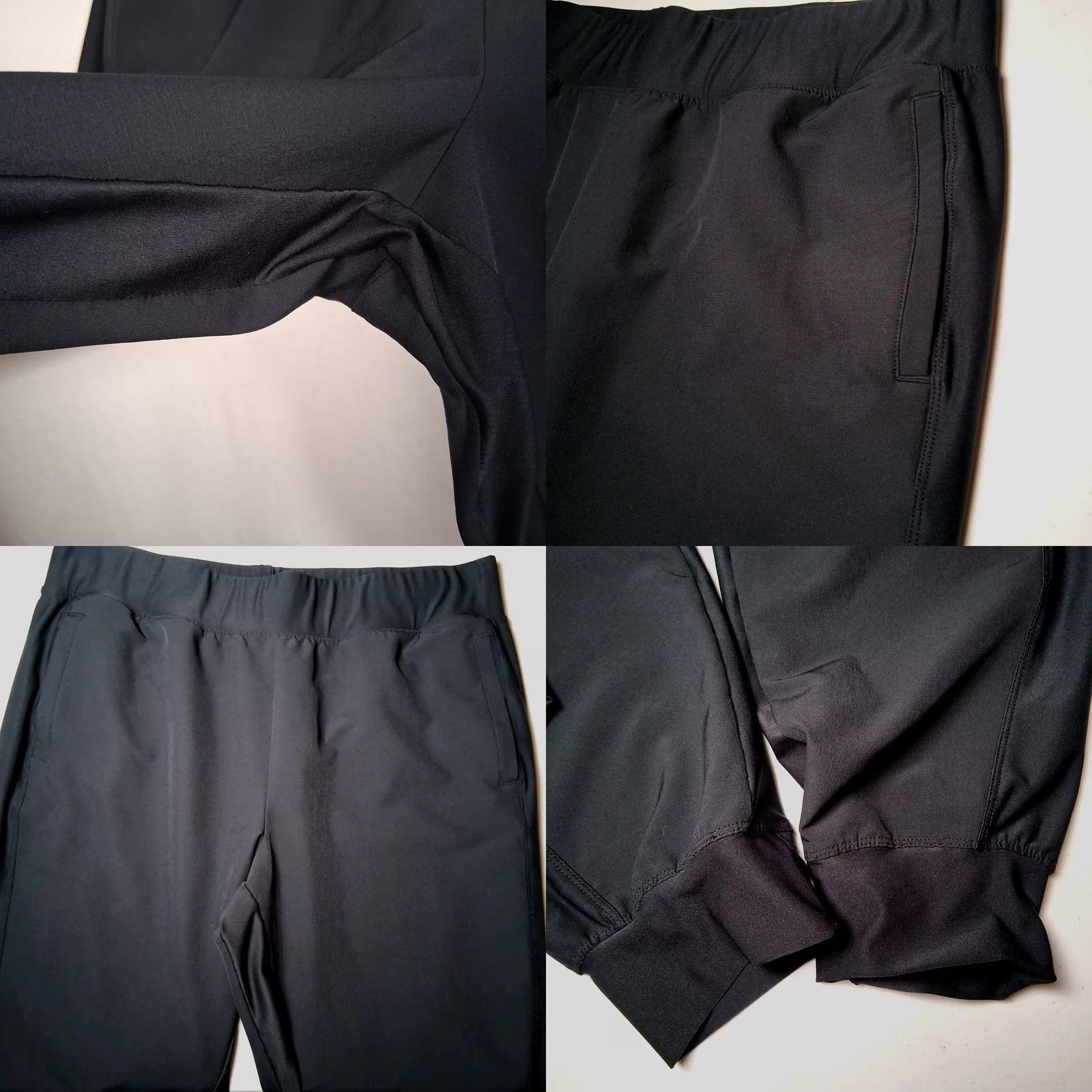 Eddie Bauer VINTAGE Eddie Bauer Pants Women XL Black Activewear Performance Jogger Travel Stretch Size 40" / US 18 - 8 Thumbnail