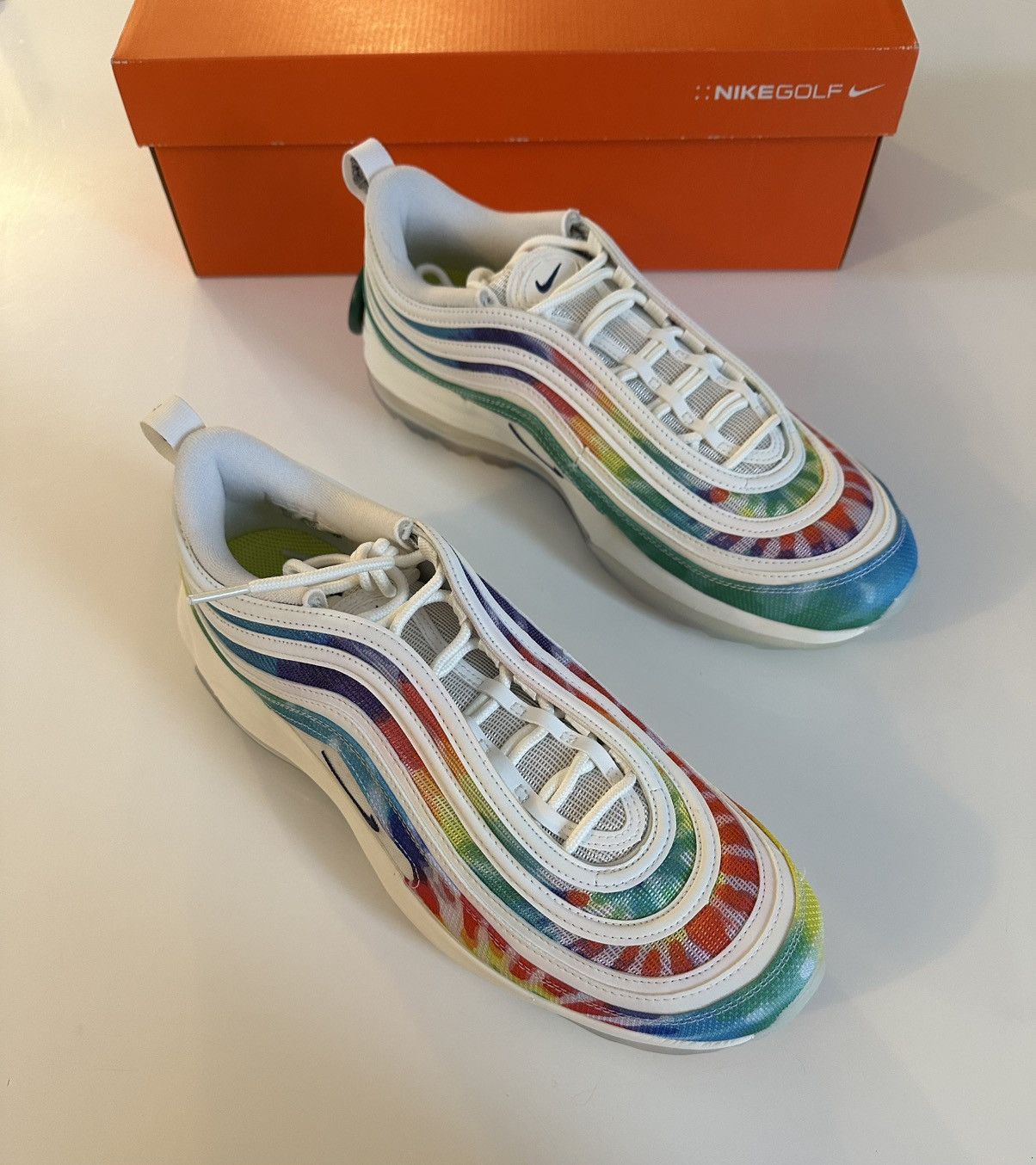 Nike Nike Air Nax 97 NRG Golf Tie Dye Size US 10 / EU 43 - 4 Thumbnail