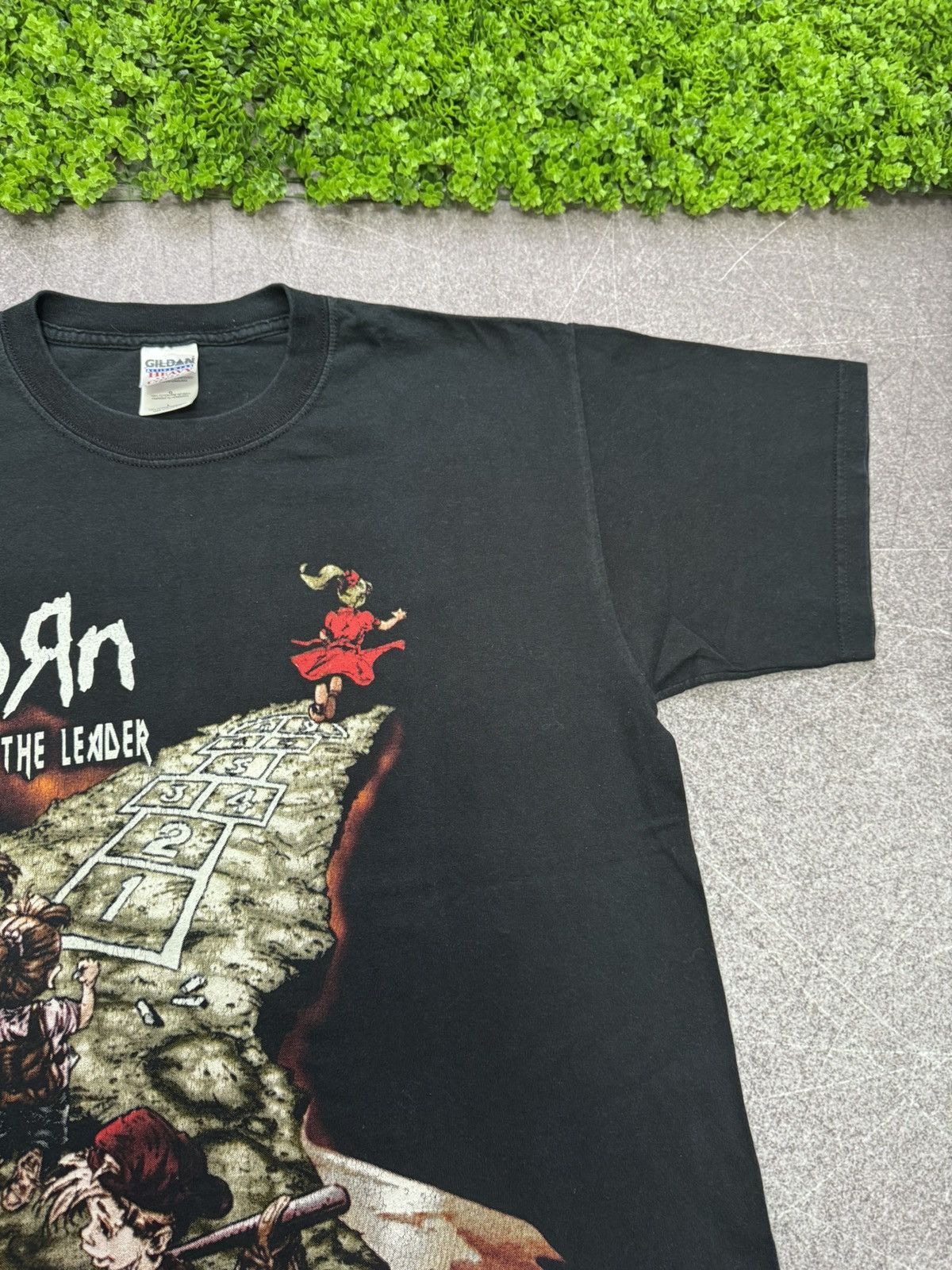 Band Tees Vintage 2000 KORN Follow The Leader Band Tee Rock T Shirt Size US L / EU 52-54 / 3 - 4 Thumbnail