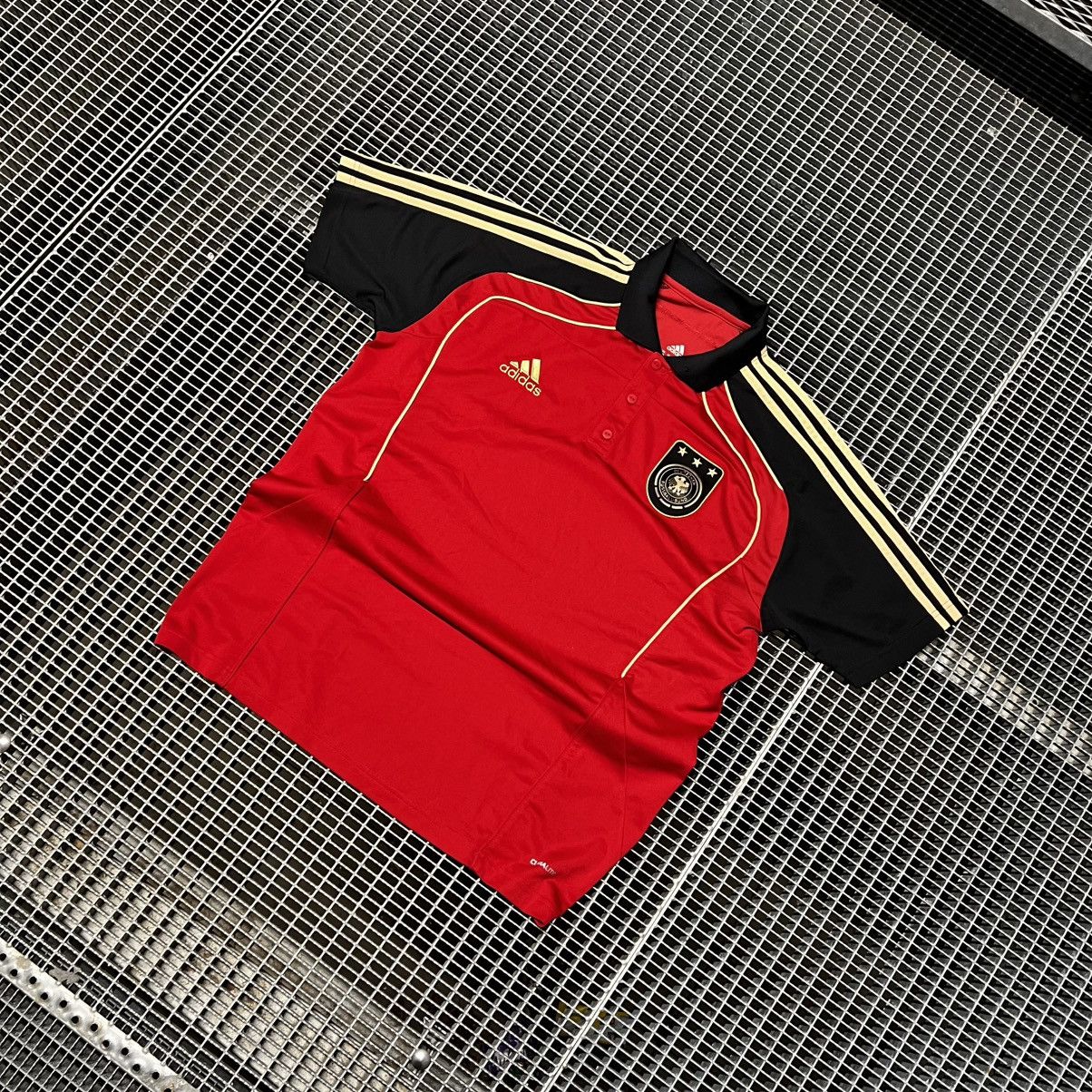 Adidas Germany 2009/2010 ADIDAS Away Football Deutschland Jersey Size US L / EU 52-54 / 3 - 1 Thumbnail