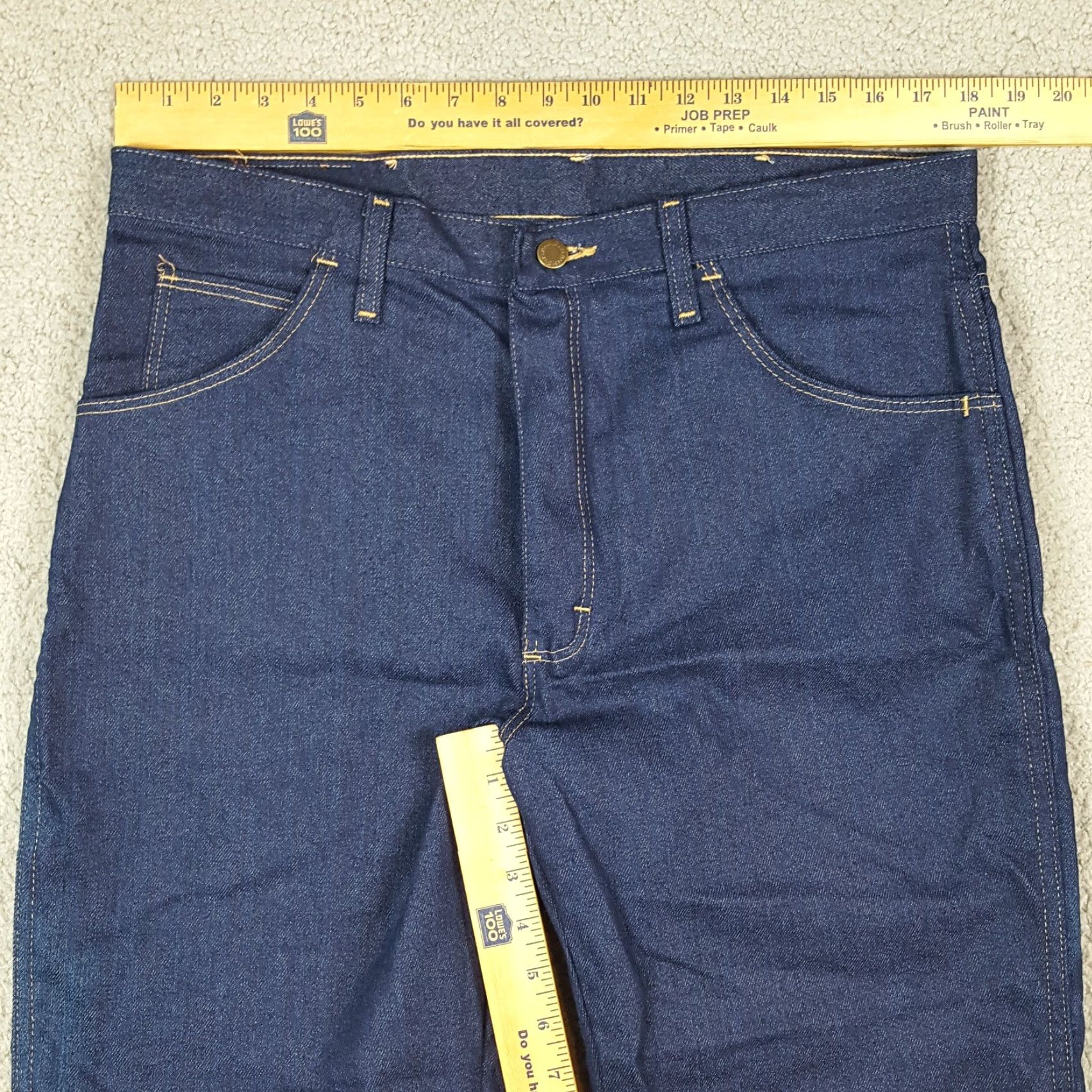 Wrangler Vintage Wrangler Men's 36x30 Relaxed Fit Denim Jeans Western Workwear Y2K Blue Size US 36 / EU 52 - 7 Thumbnail