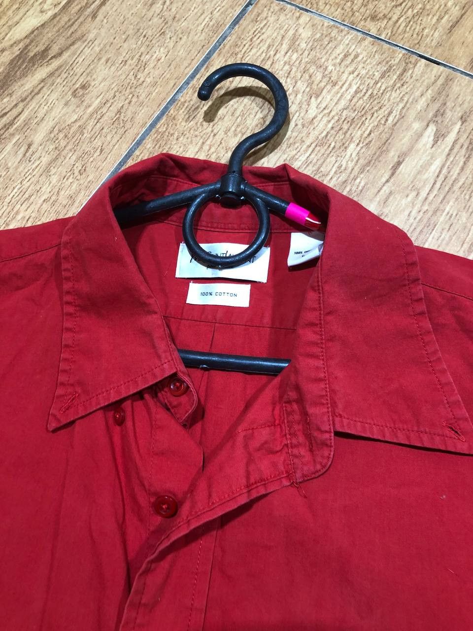 Yves Saint Laurent Vintage Yves Saint Laurent Cotton Shirt Buttons short Sleeve Size US L / EU 52-54 / 3 - 8 Thumbnail
