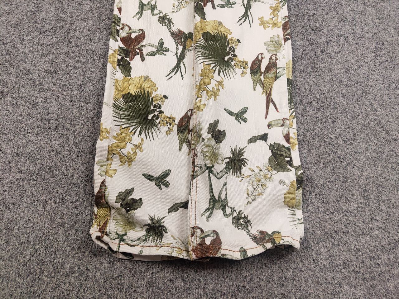 Etro Etro Milano Design Art Pattern bird Floral Slim Denim Jeans Size 30" / US 8 / IT 44 - 6 Thumbnail