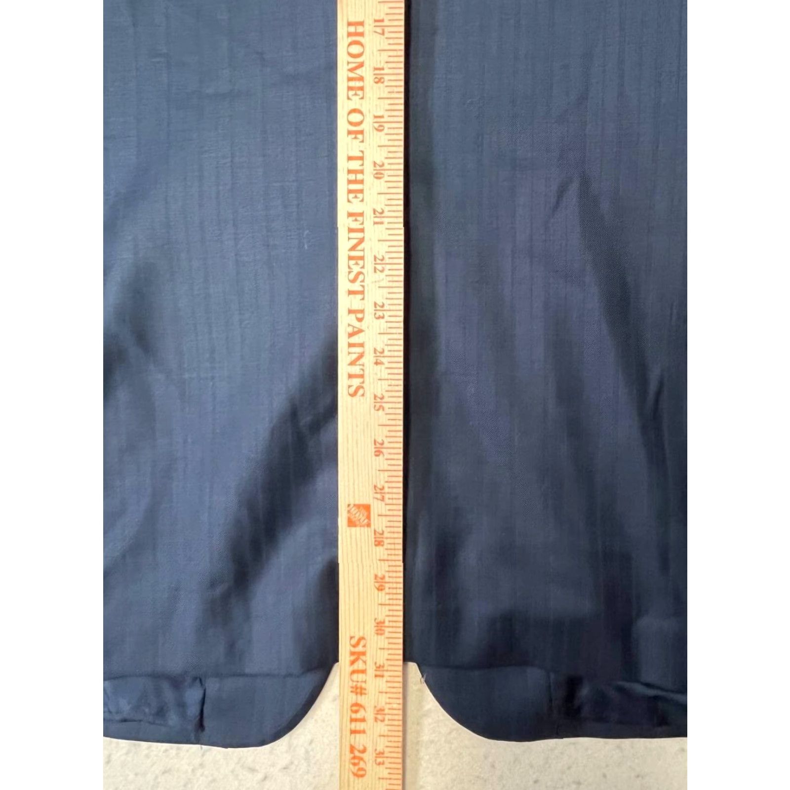 Joseph Abboud Joseph Abboud Sport Coat Blazer 42R Men Blue Wool Check Single-Breasted Two-Button Regular Fit Jacket Coat 100% Wool 42R Mens Blazer Size 42R - 5 Thumbnail