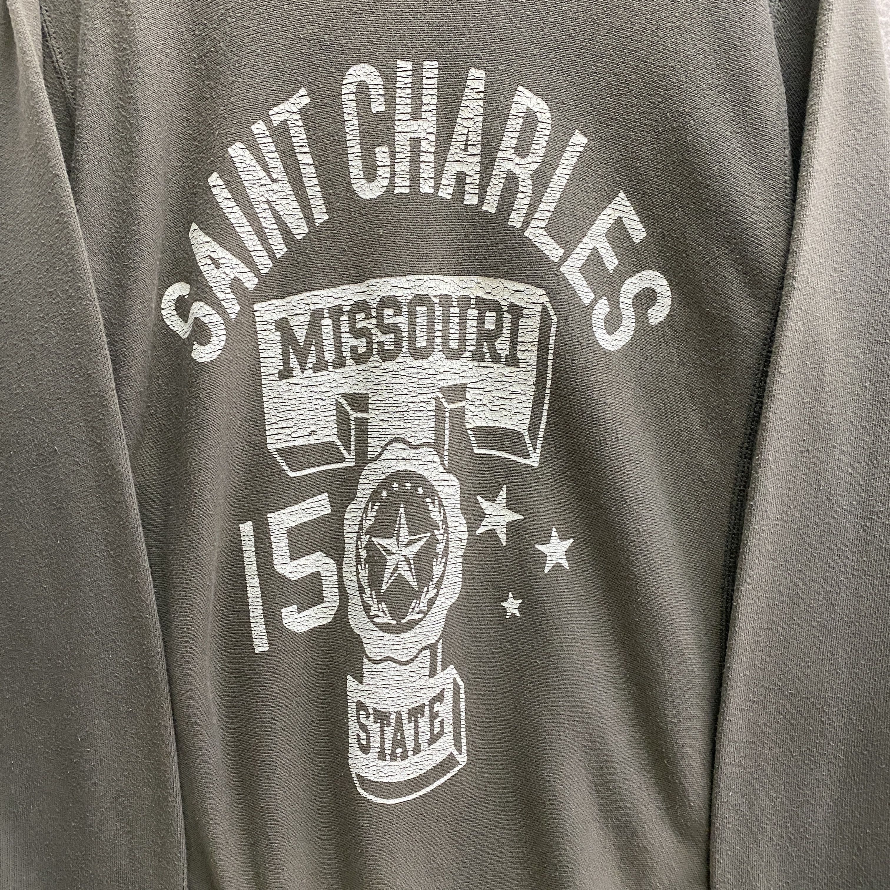If Six Was Nine × Japanese Brand × Le Grande Bleu (L.G.B.) Vintage Saint Charles Missouri State Sweatshirt Size US L / EU 52-54 / 3 - 2 Thumbnail