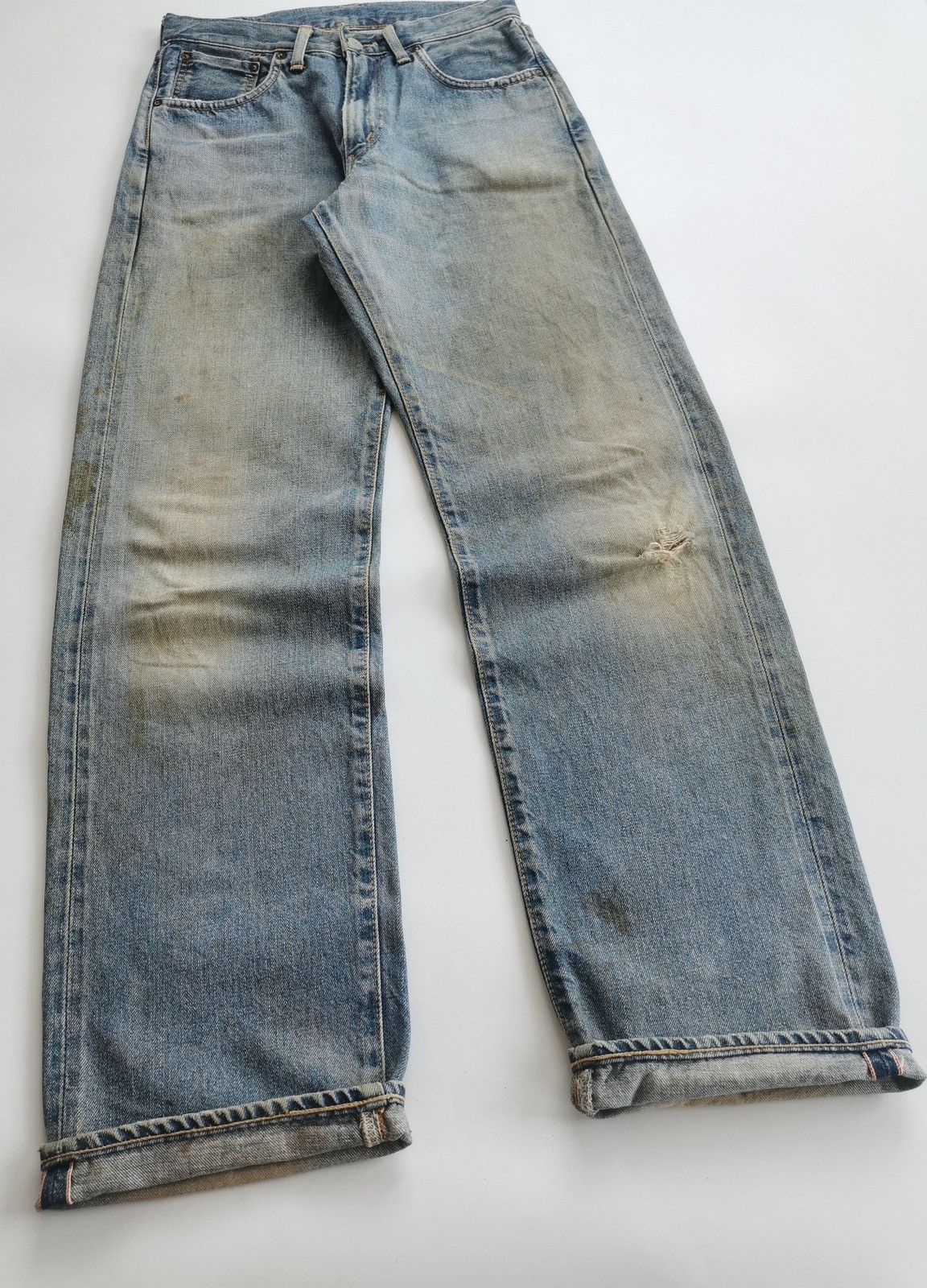 Edwin Vintage Selvedge Something Edwin Lot505 Denim Jeans Size US 28 / EU 44 - 2 Thumbnail