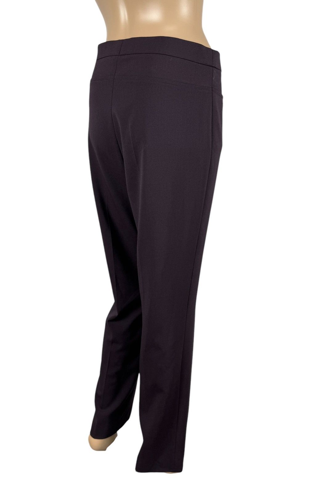 Akris Akris Punto Wool-Polyester Dress Pants Purple size IT44 US8 Size 30" / US 8 / IT 44 - 8 Thumbnail