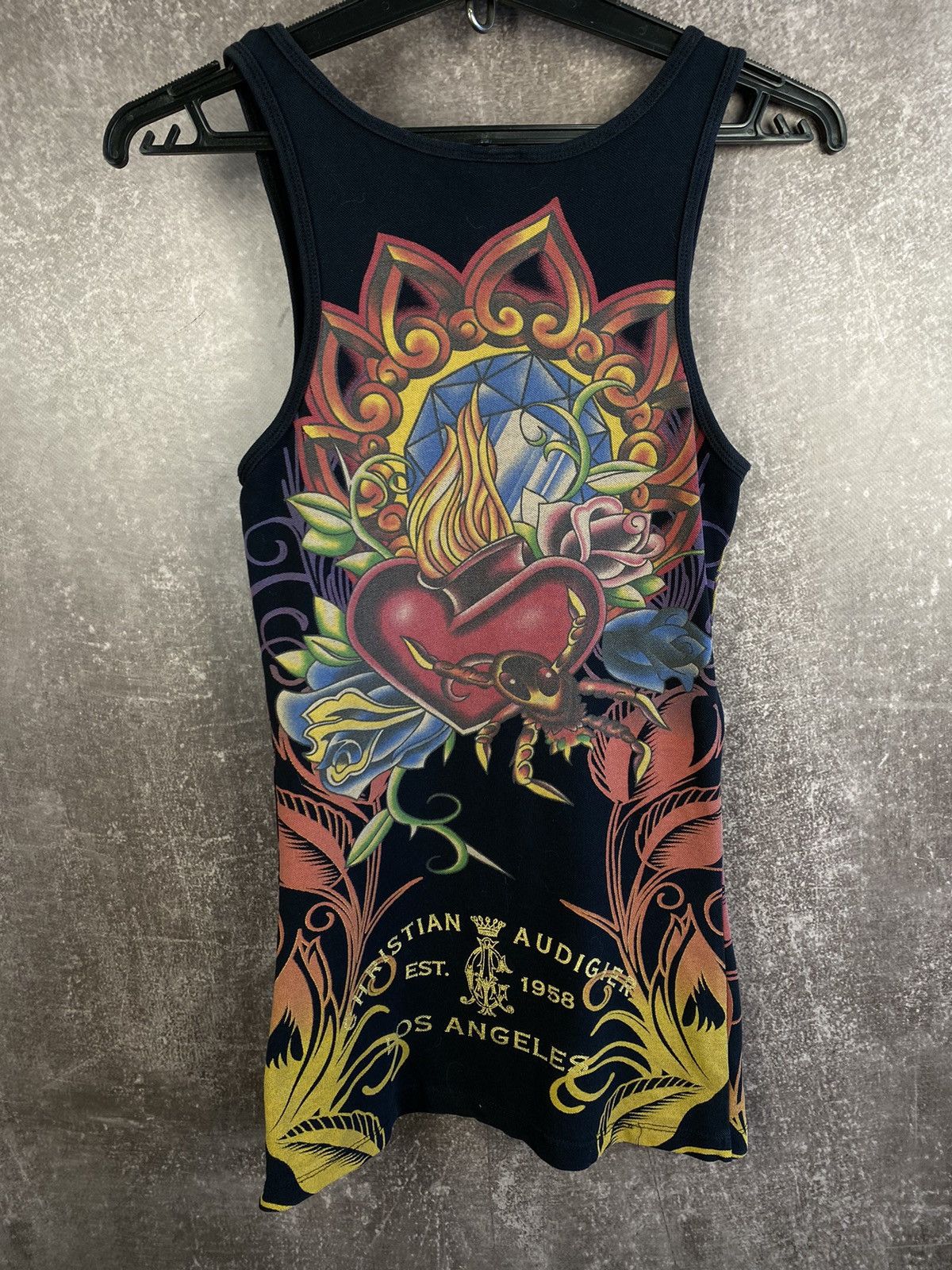 Ed Hardy Vintage Ed Hardy By Christian Audigier Tank Top Size M / US 6-8 / IT 42-44 - 2 Thumbnail