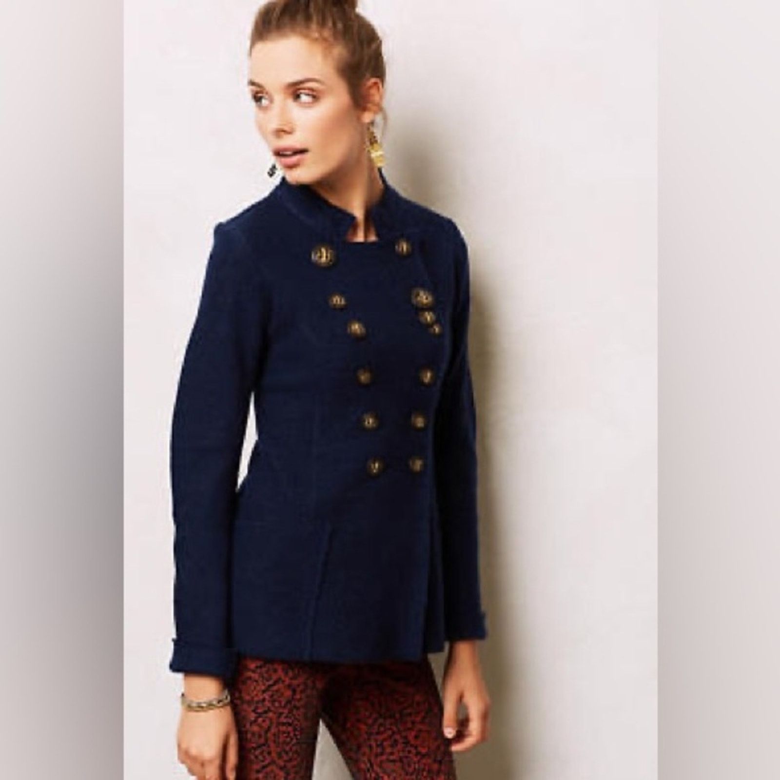 Boiled wool jacket anthropologie online