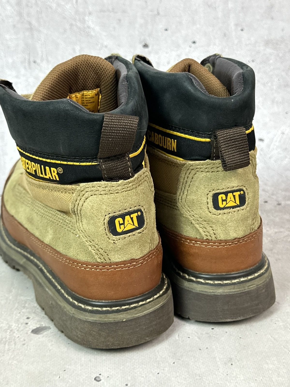 Nigel Cabourn Nigel Cabourn x Caterpillar Unisex leather Brown Utah Boots Size US 9.5 / EU 42-43 - 14 Thumbnail