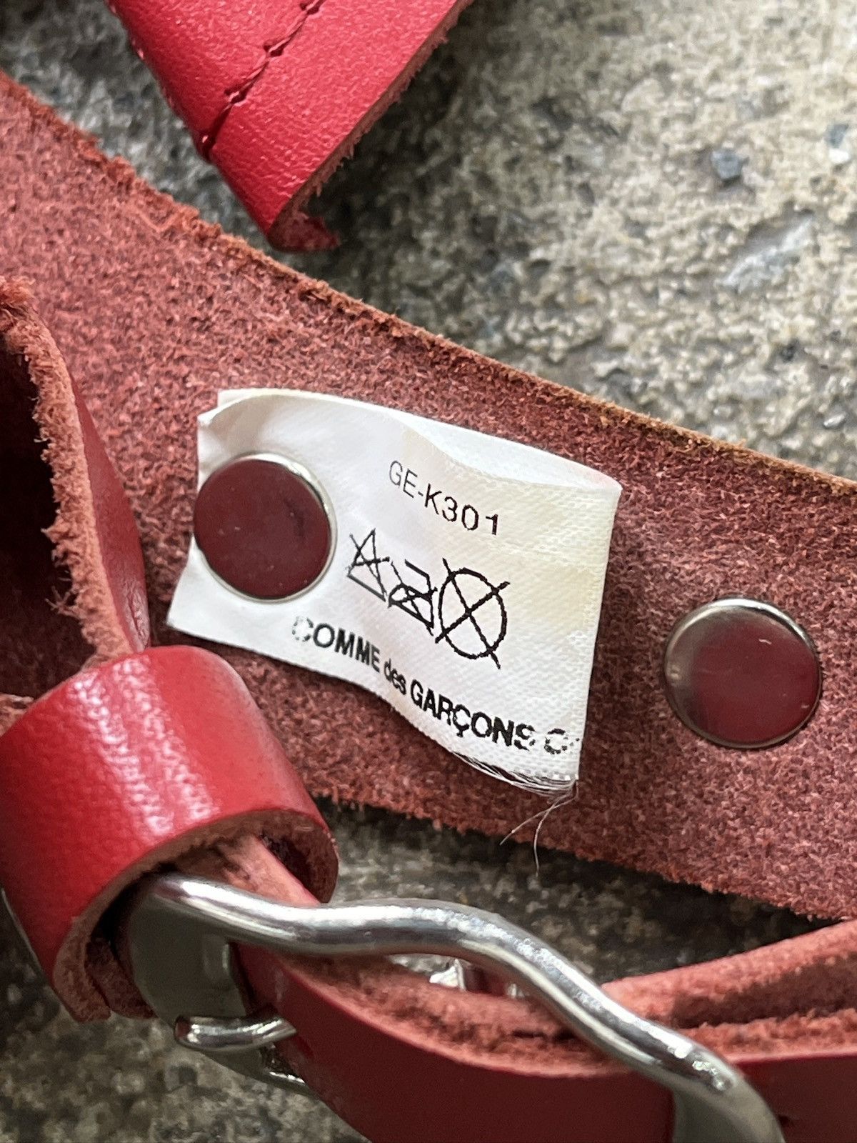 Comme des Garcons Comme Des Garcons Leather Shoulder Harness (unisex) Size ONE SIZE - 10 Thumbnail