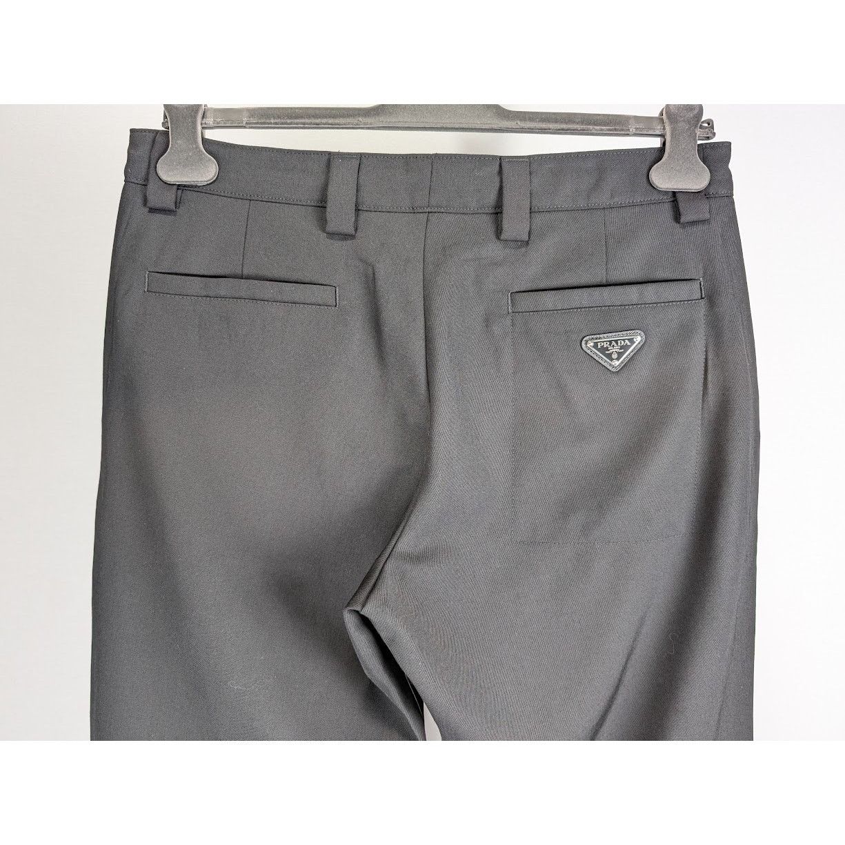 Prada o1rshd1 Gabardine Pants in Nero Size US 34 / EU 50 - 15 Thumbnail