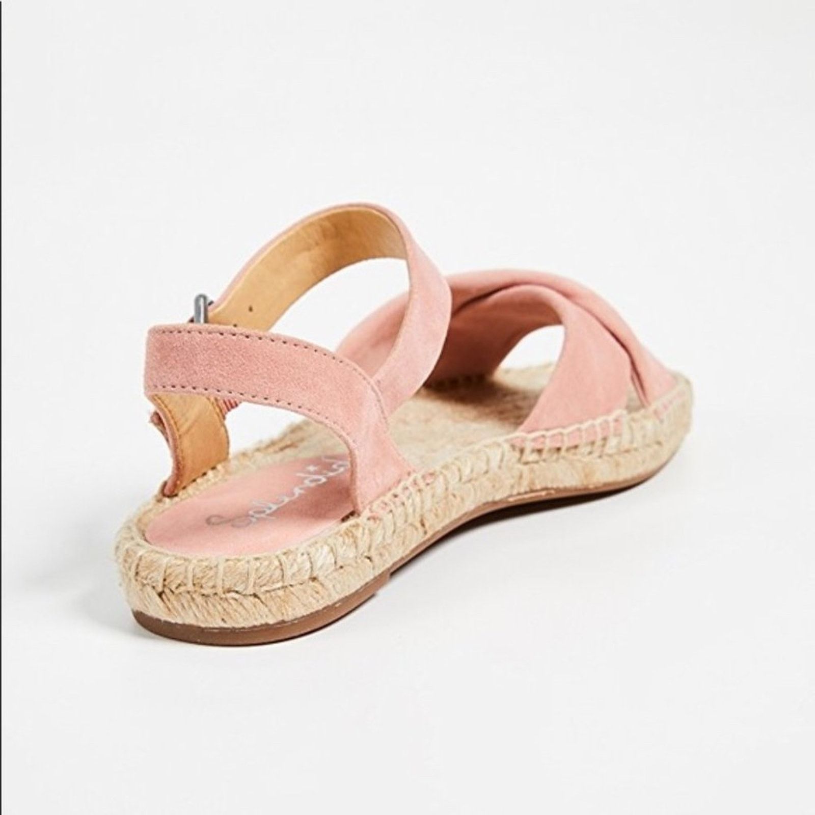 Other Splendid Pink Blush Suede Espadrille Sandals Size US 6.5 / IT 36.5 - 12 Thumbnail