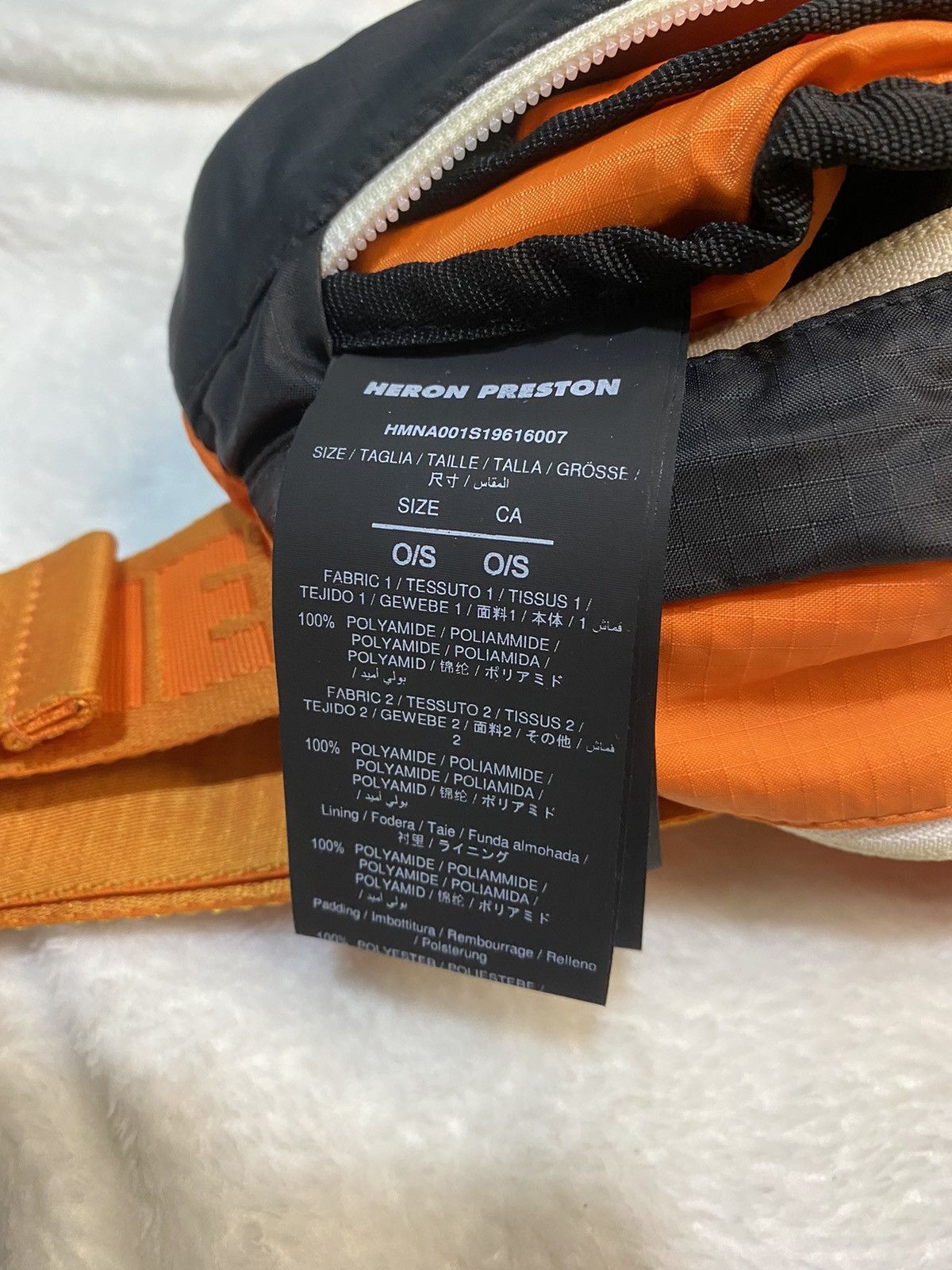 Heron Preston Heron preston CTNMB Padded fanny pack Size ONE SIZE - 3 Thumbnail