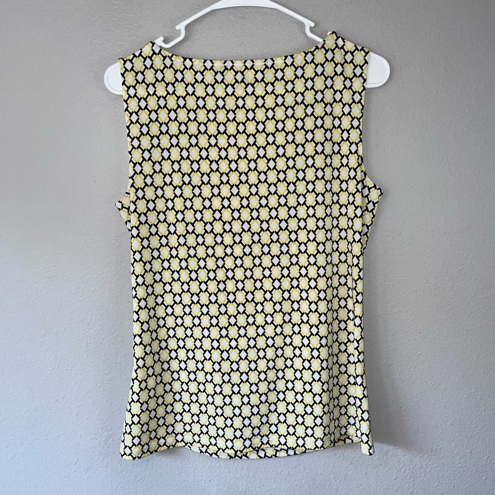 Jones New York Jones New York Blouse M Womens NWT Sleeveless Career Geo Size M / US 6-8 / IT 42-44 - 3 Thumbnail