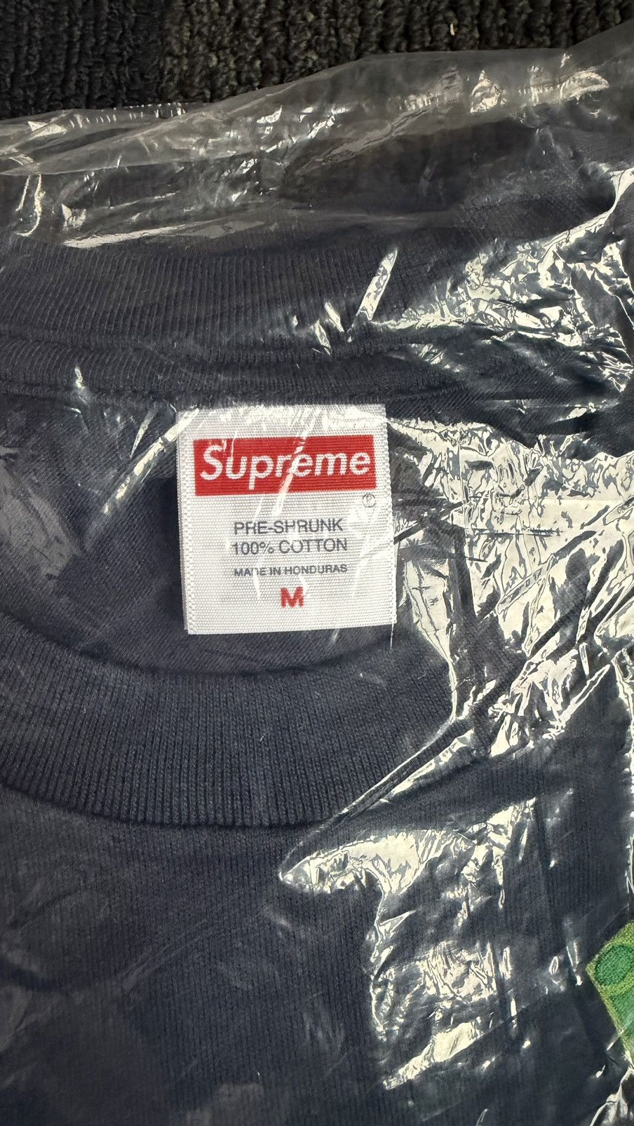 Supreme Supreme All dogs go to heaven tee (M) (NAVY) Size US M / EU 48-50 / 2 - 4 Thumbnail