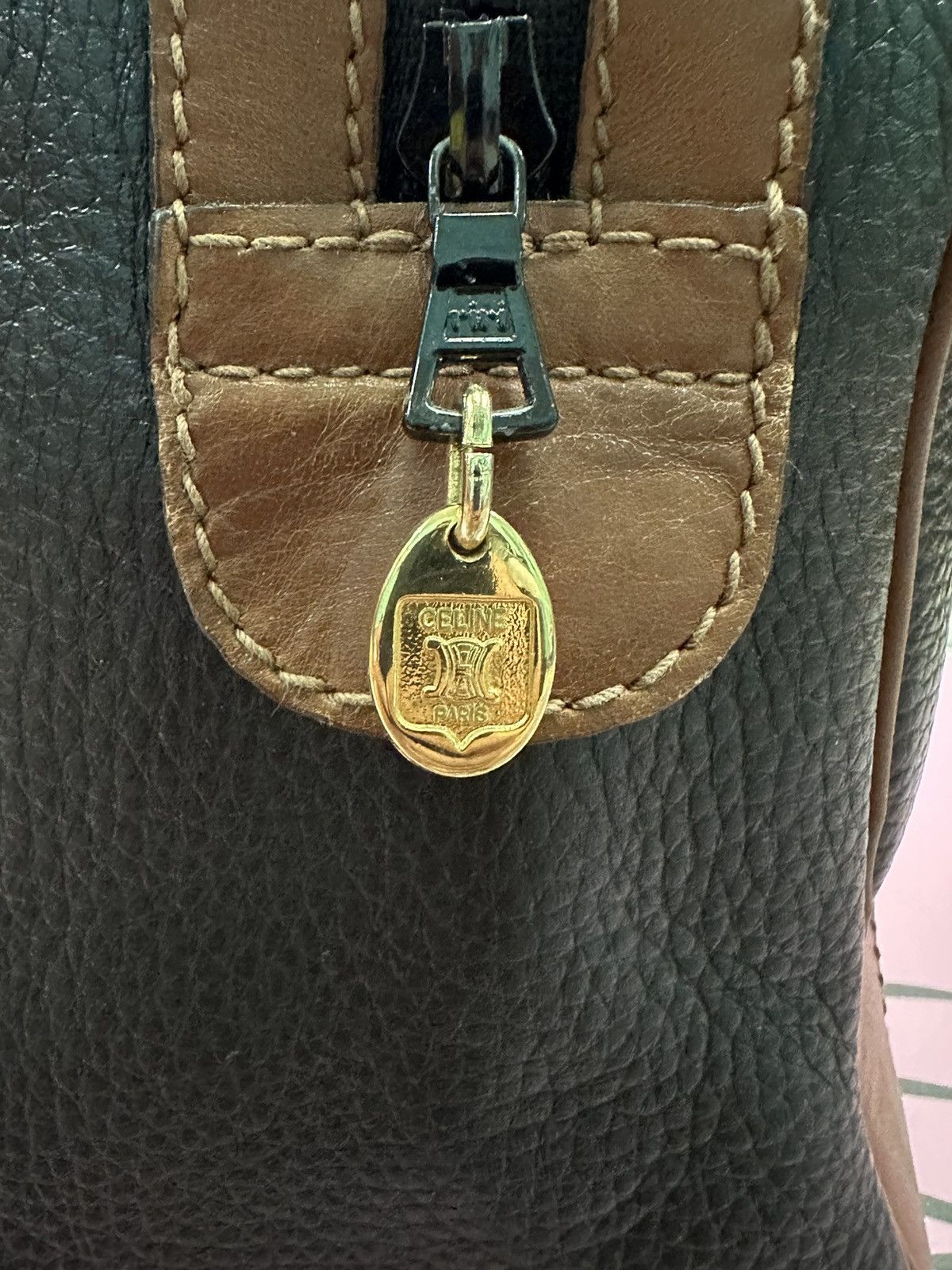 Celine AUTHENTIC VINTAGE CELINE 30 BOSTON BAG Size ONE SIZE - 17 Thumbnail