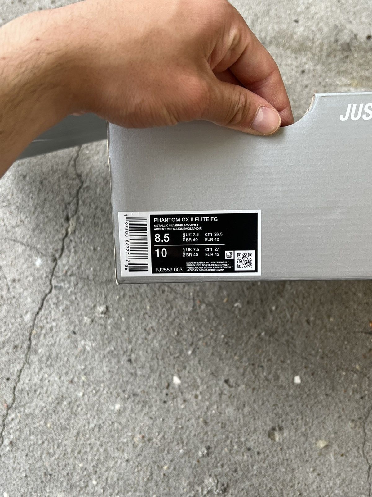 Nike Nike phantom Gx 2 elite pro FG Size US 9 / EU 42 - 14 Thumbnail