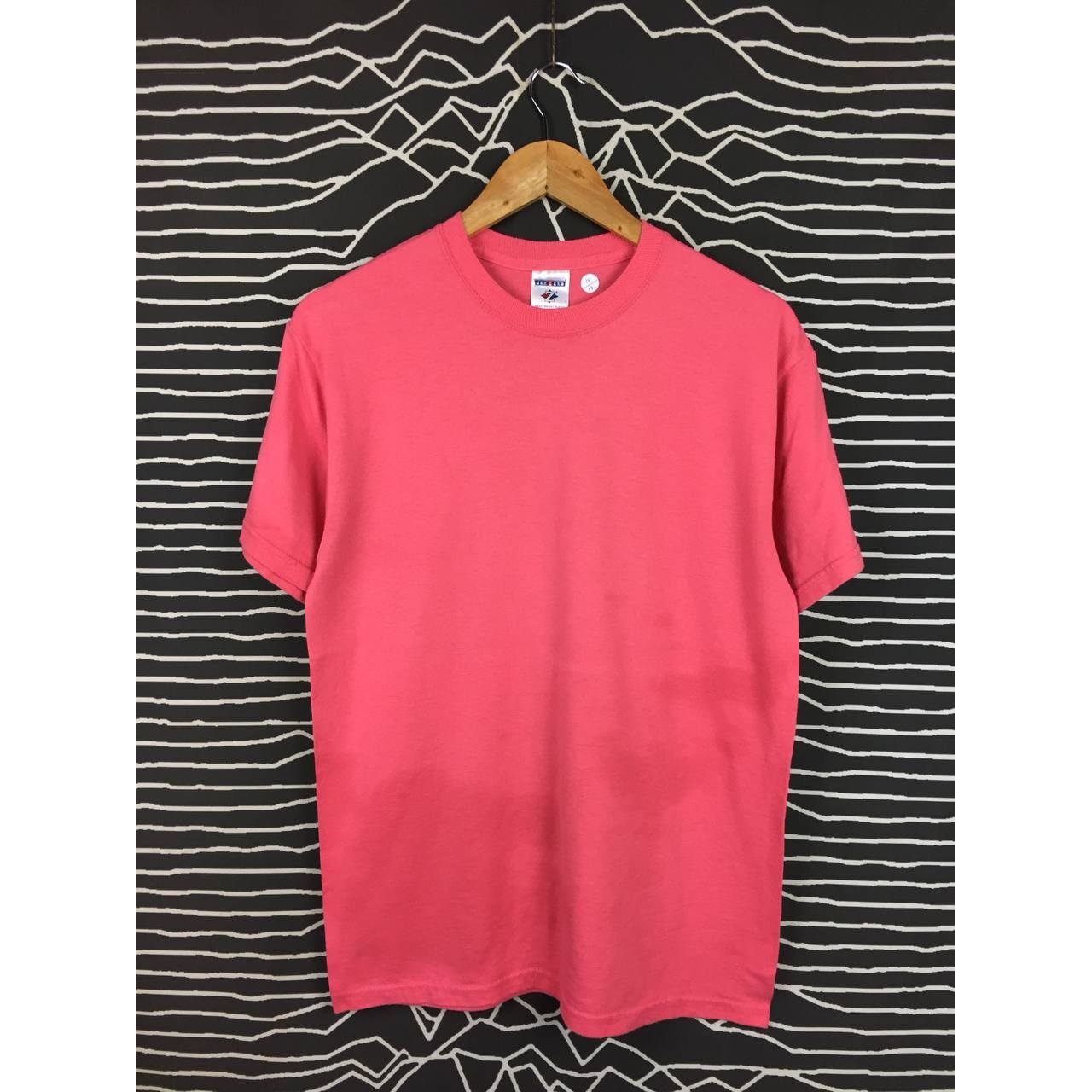 Jerzees × Vintage Vtg 50/50 Jerzees Heavyweight Blend Plain Blank Casual Tee Size US M / EU 48-50 / 2 - 1 Thumbnail