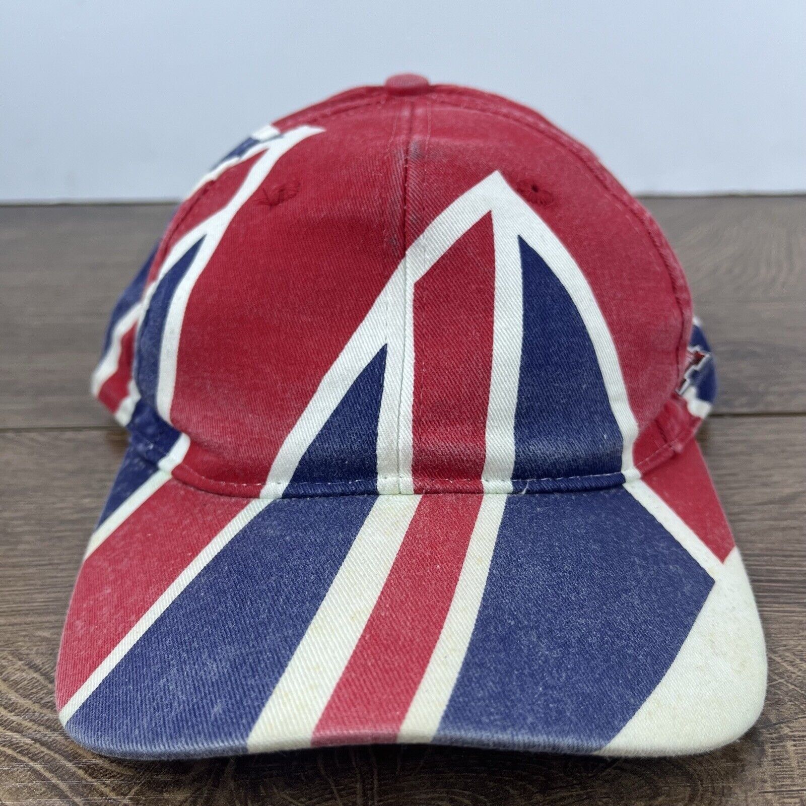 Other Great Britian Hat Red Blue Snapback Hat Red Hat Adjustable R Size ONE SIZE - 3 Thumbnail