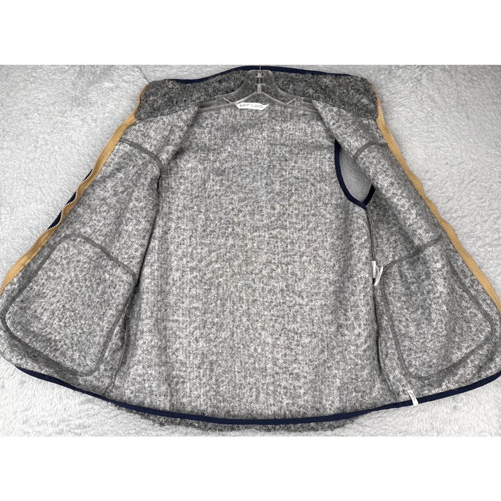 Vintage Woolrich Vest Womens Medium Gray Fleece Zip Front Pockets Outdoor Size M / US 6-8 / IT 42-44 - 2 Thumbnail