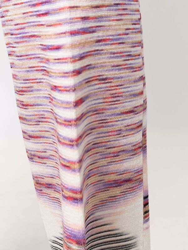 Missoni o1mle0824 Knitted Trousers in Multicolor Size 28" / US 6 / IT 42 - 6 Thumbnail