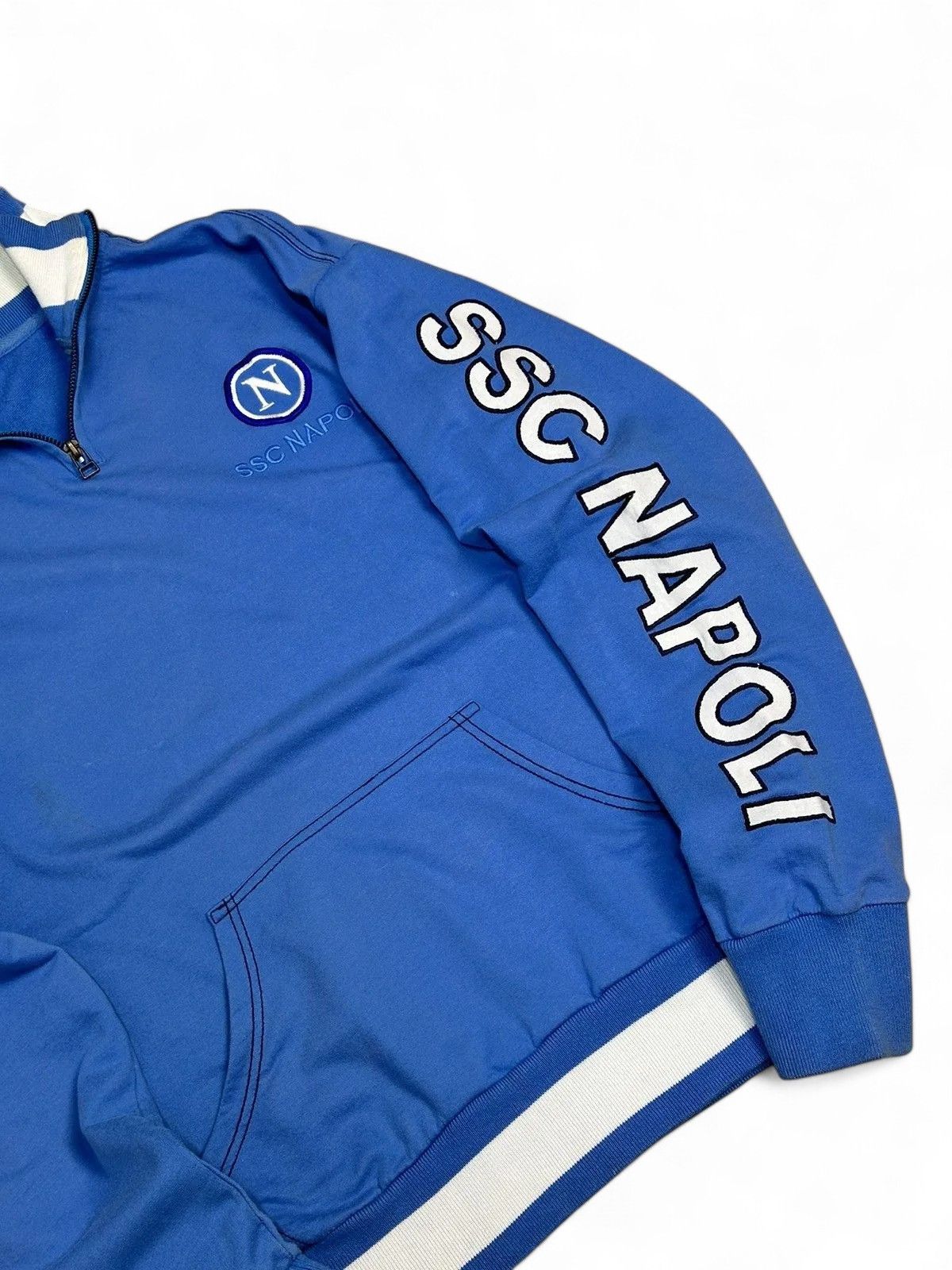 Other SSC Napoli vintage football sweatshirt retro Italia 00s Size US L / EU 52-54 / 3 - 9 Thumbnail