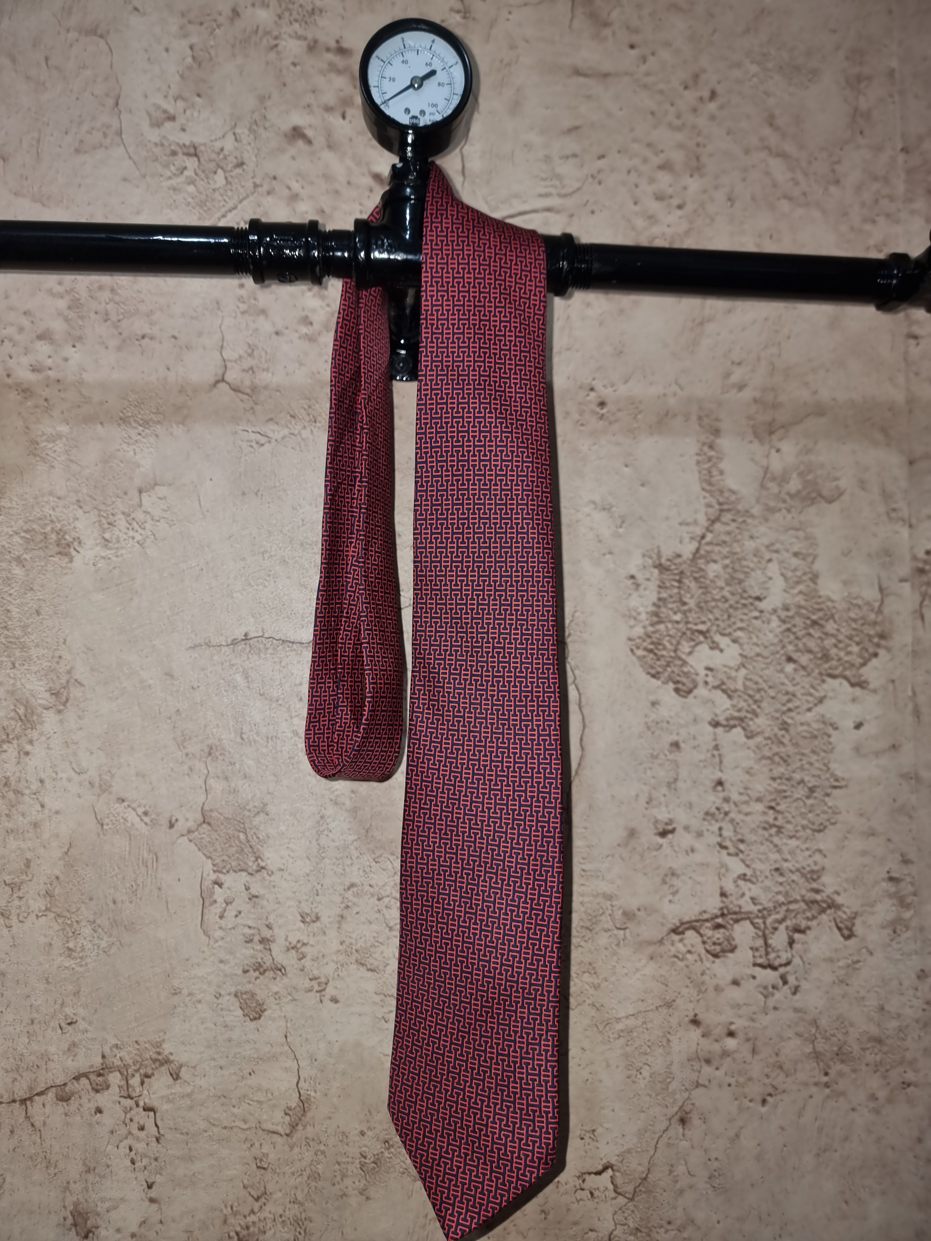 Hermes Hermes H Logo Silk tie Size ONE SIZE - 1 Thumbnail