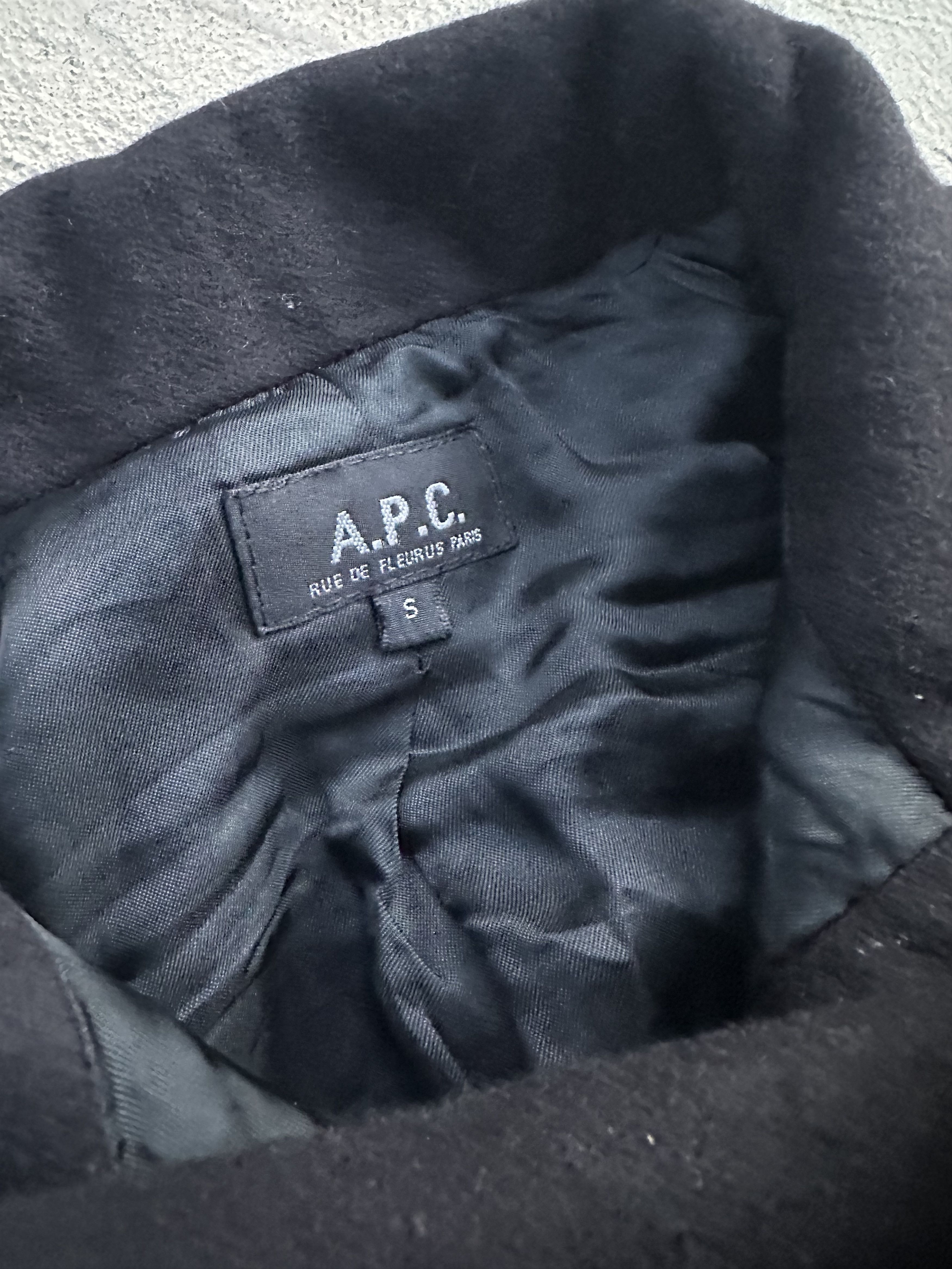 A.P.C. A.P.C Laine Wool LD 19 Poncho Toggle Capes Jacket Size US S / EU 44-46 / 1 - 11 Thumbnail