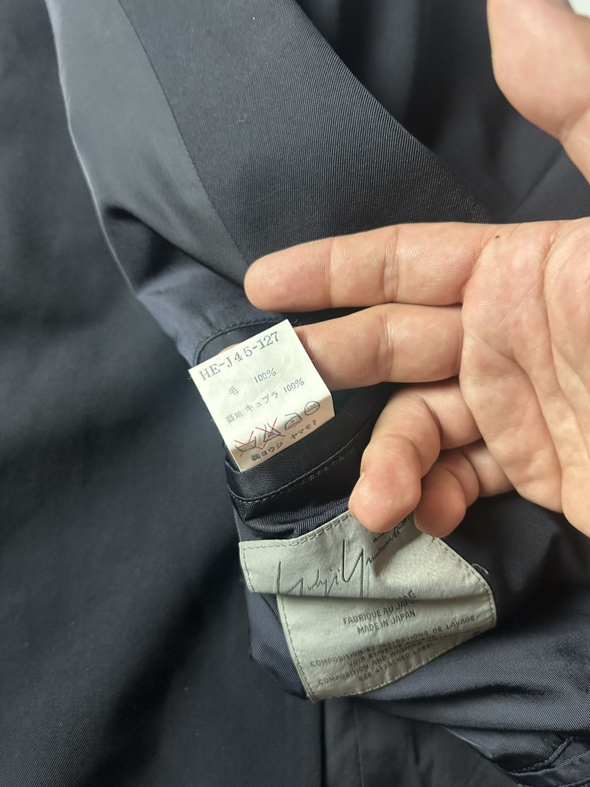 Yohji Yamamoto Yohji Yamamoto Pour Homme Wool Blazer Size 46S - 6 Thumbnail