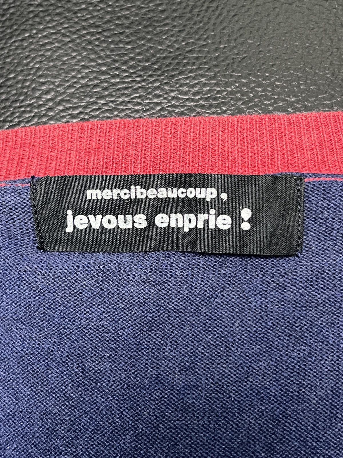 mercibeaucoup mercibeaucoup Mushroom Colorblock Knit Cardigan Size S / US 4 / IT 40 - 7 Thumbnail
