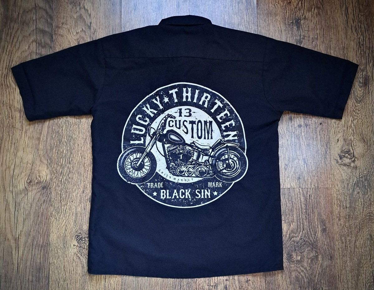 Vintage LUCKY 13 x Shirt Size US S / EU 44-46 / 1 - 1 Thumbnail