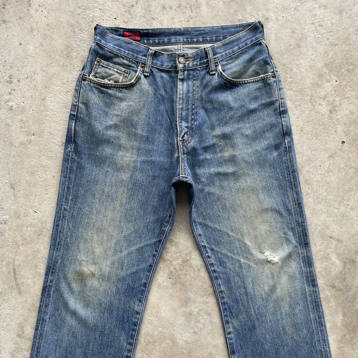 Edwin W30x29💥 Vintage Edwin 503 Faded Denim Jeans Pants Size US 30 / EU 46 - 3 Thumbnail